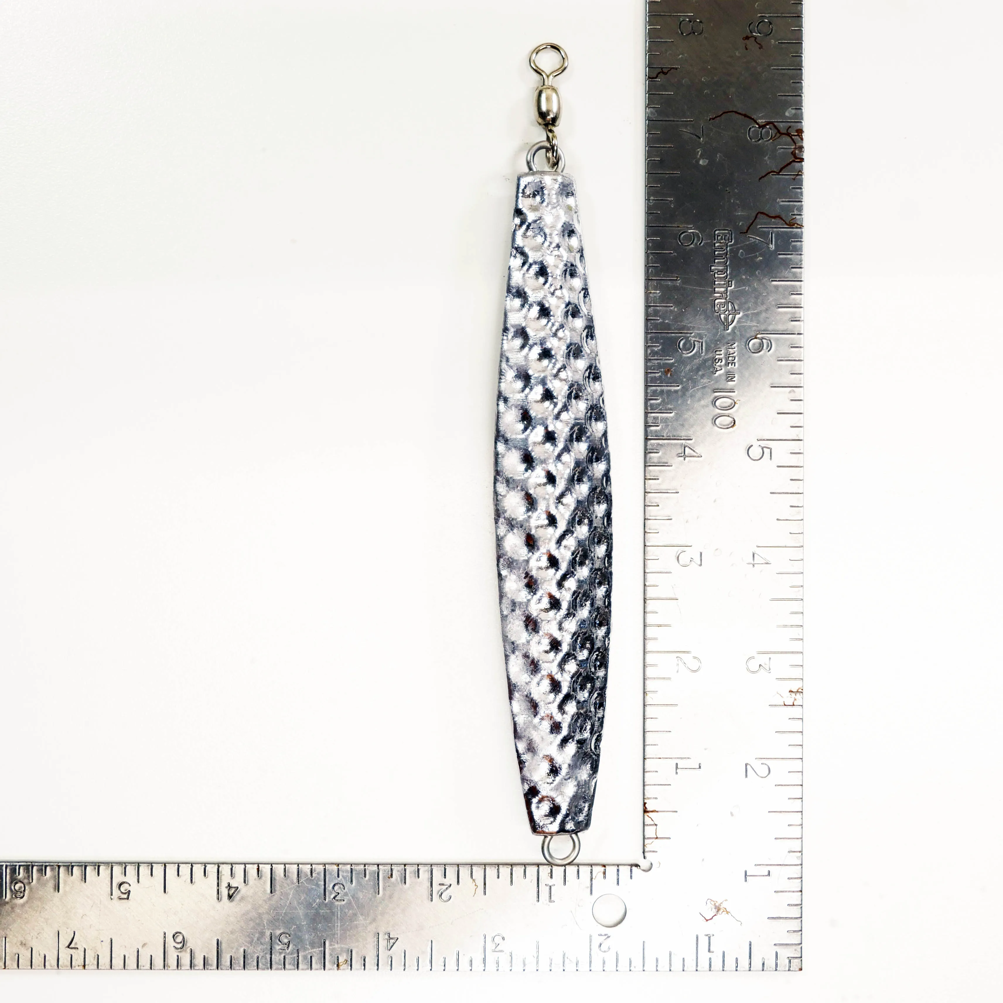 (2-4-6-8-10-12 ozs.) Hammered Vertical Jig - BUY MORE AND SAVE - Free shipping.