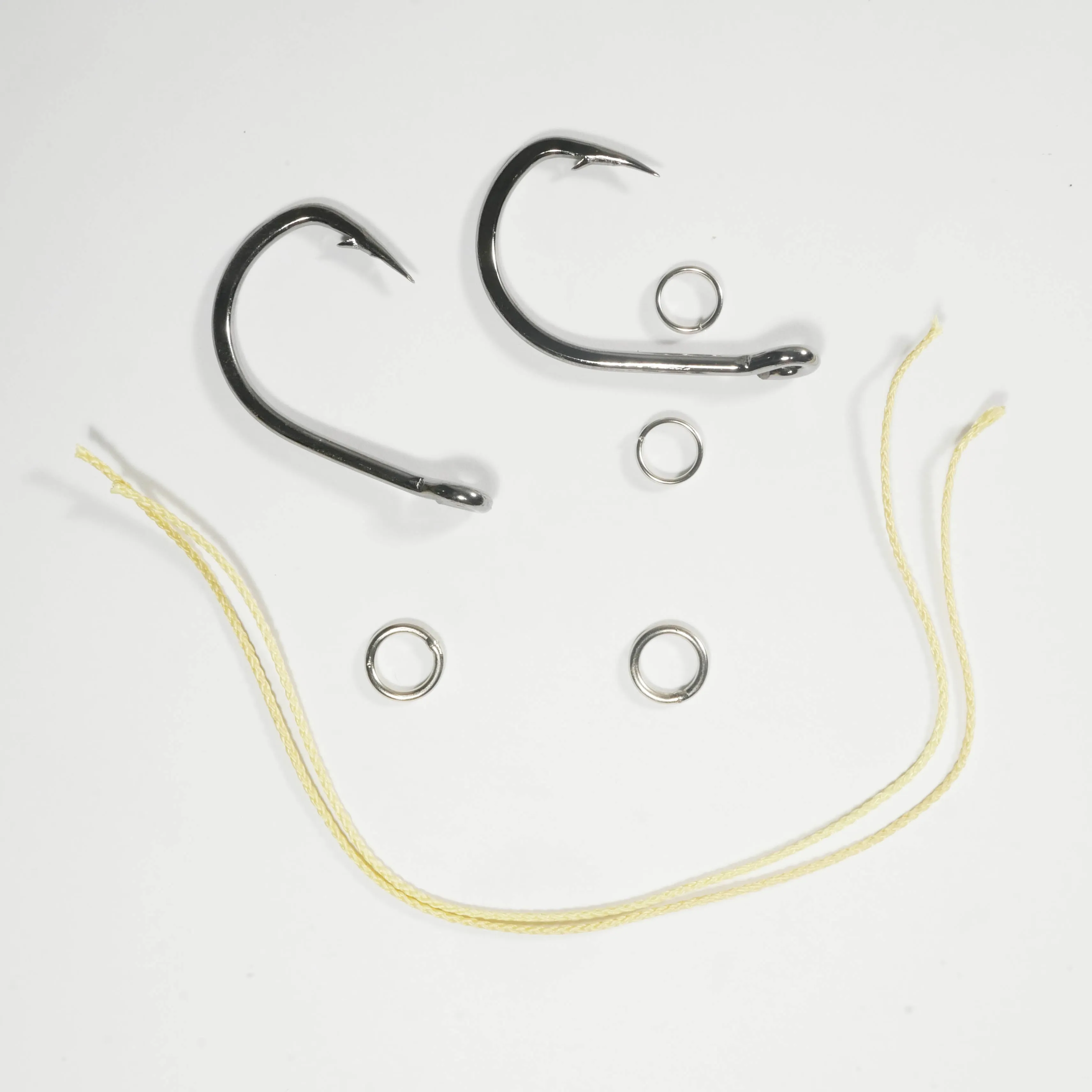 (2-pack) DIY Assist Hook - 2X SS Hooks - 7/0, 8/0, and 9/0 - BUY MORE AND SAVE