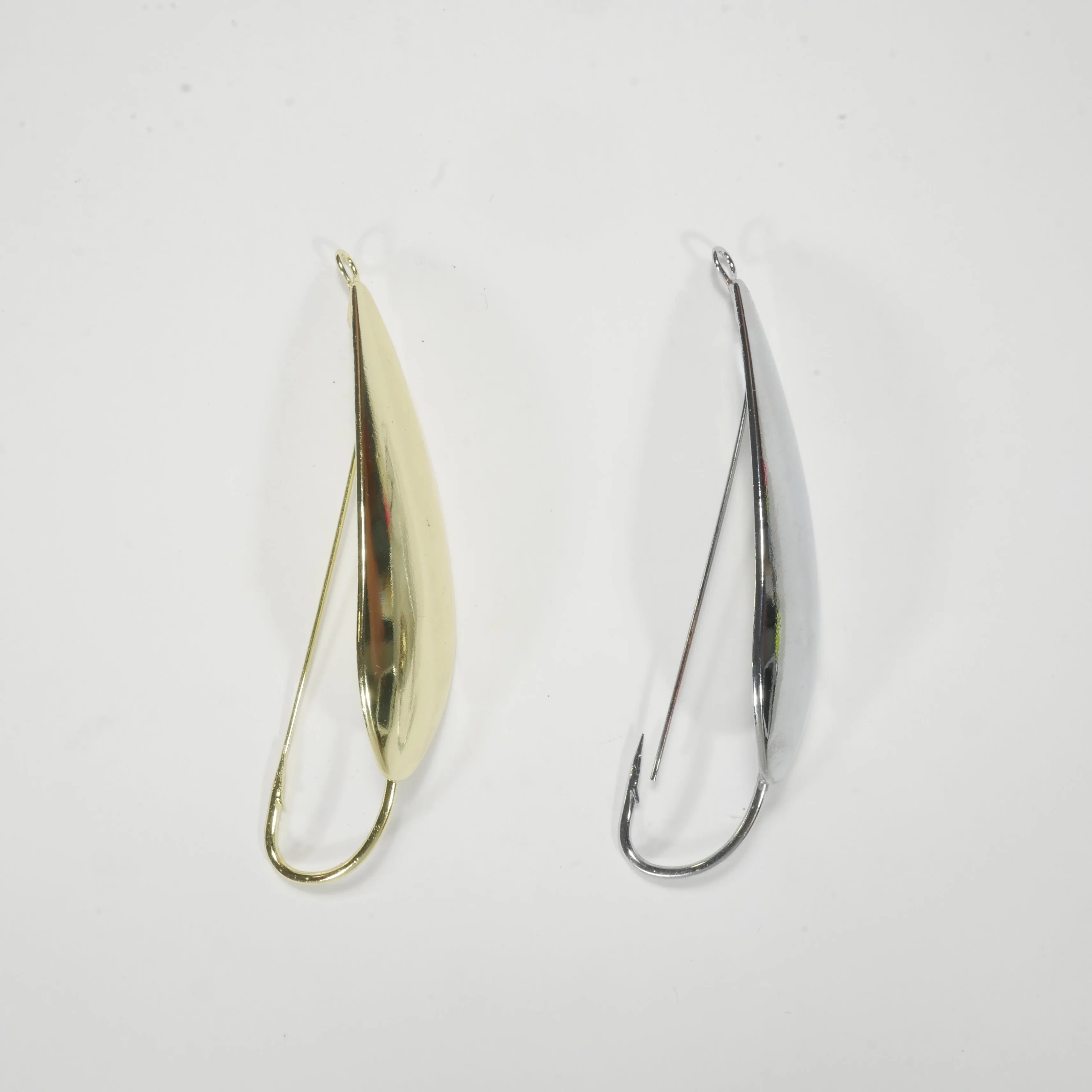 (2 Pack) Weedless Spoon 1/4 oz Silver or Gold - FREE SHIPPING