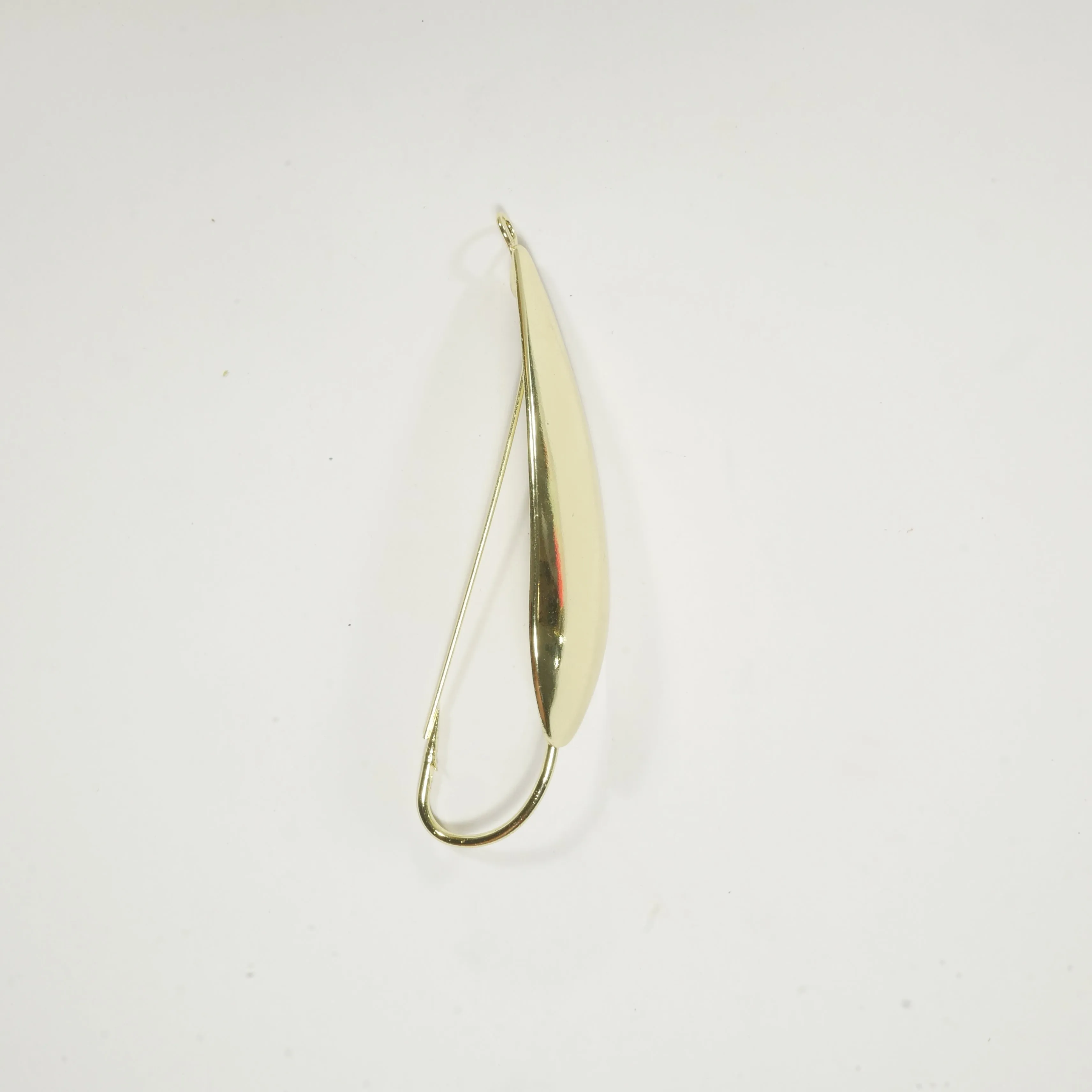 (2 Pack) Weedless Spoon 1/4 oz Silver or Gold - FREE SHIPPING