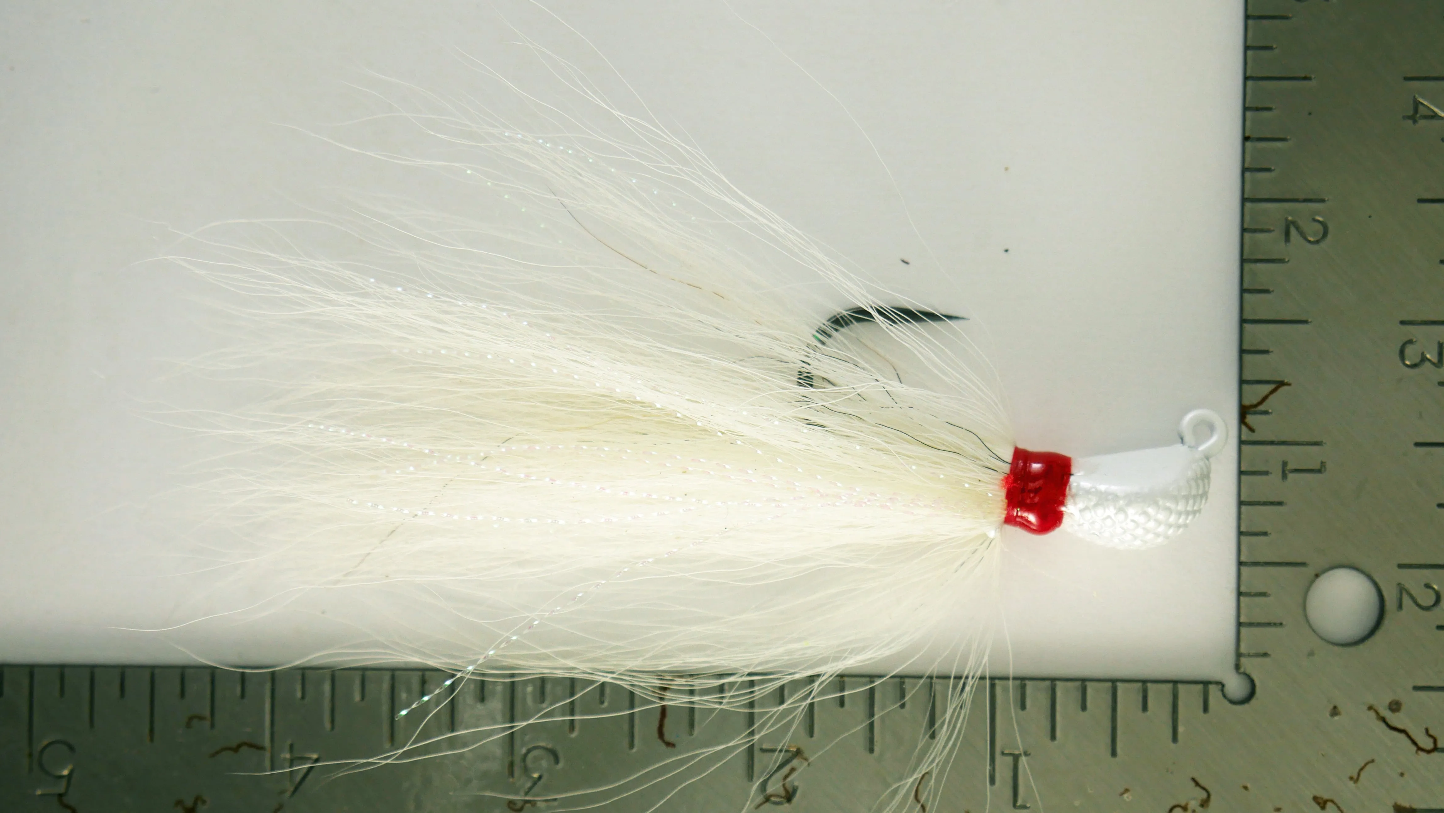 3 Pack - 1/2 oz Bucktail Jig - Cobra Jighead 2X Strong Mustad Hook (White, Pink, Chartreuse, Brown)