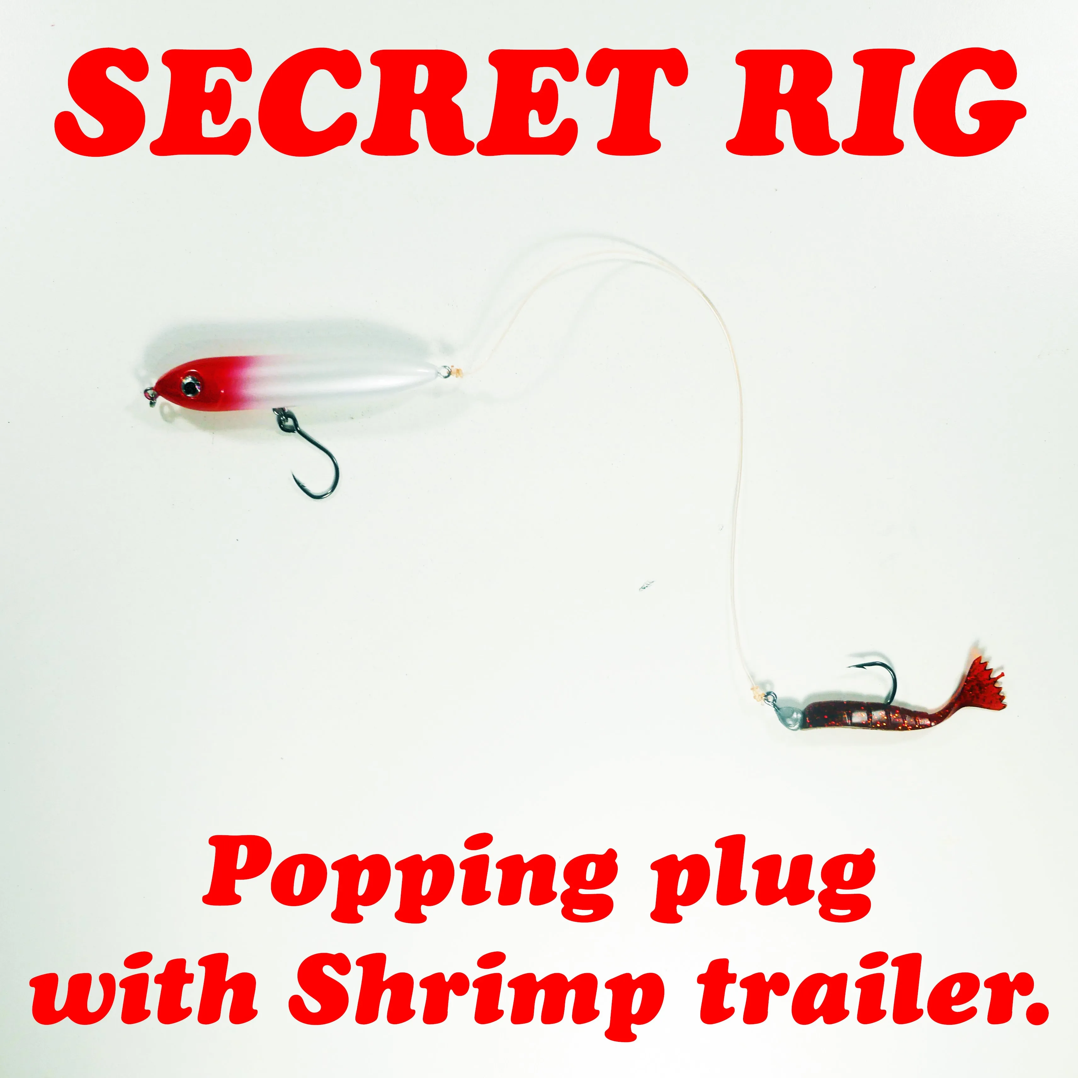 4" BLUE - Top Water Bait - Free Inline Single Hooks - Free Shipping - As low as $4 each.