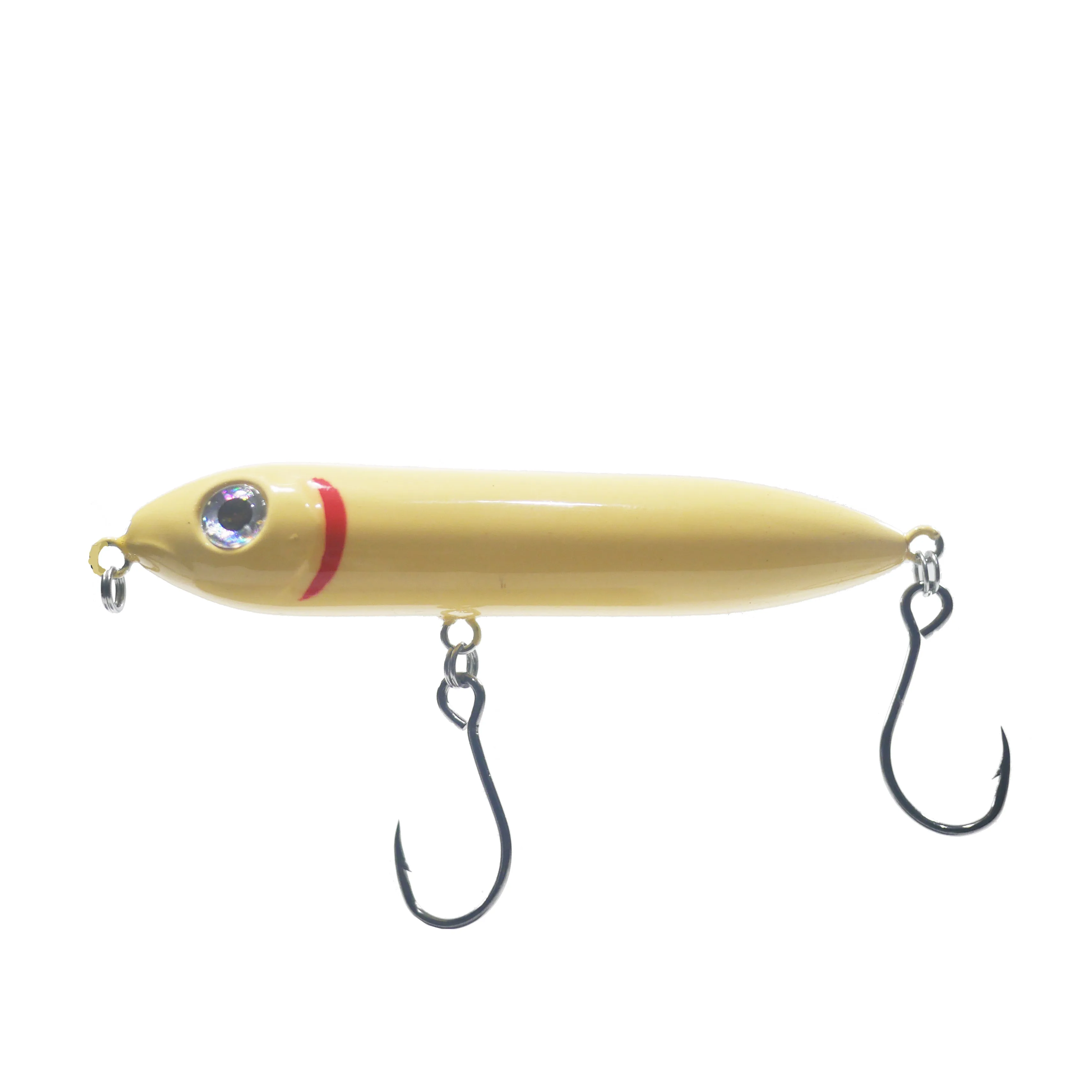 4" Bone - Top Water Bait - Free Inline Single Hooks - Free Shipping - As low as $4 each.