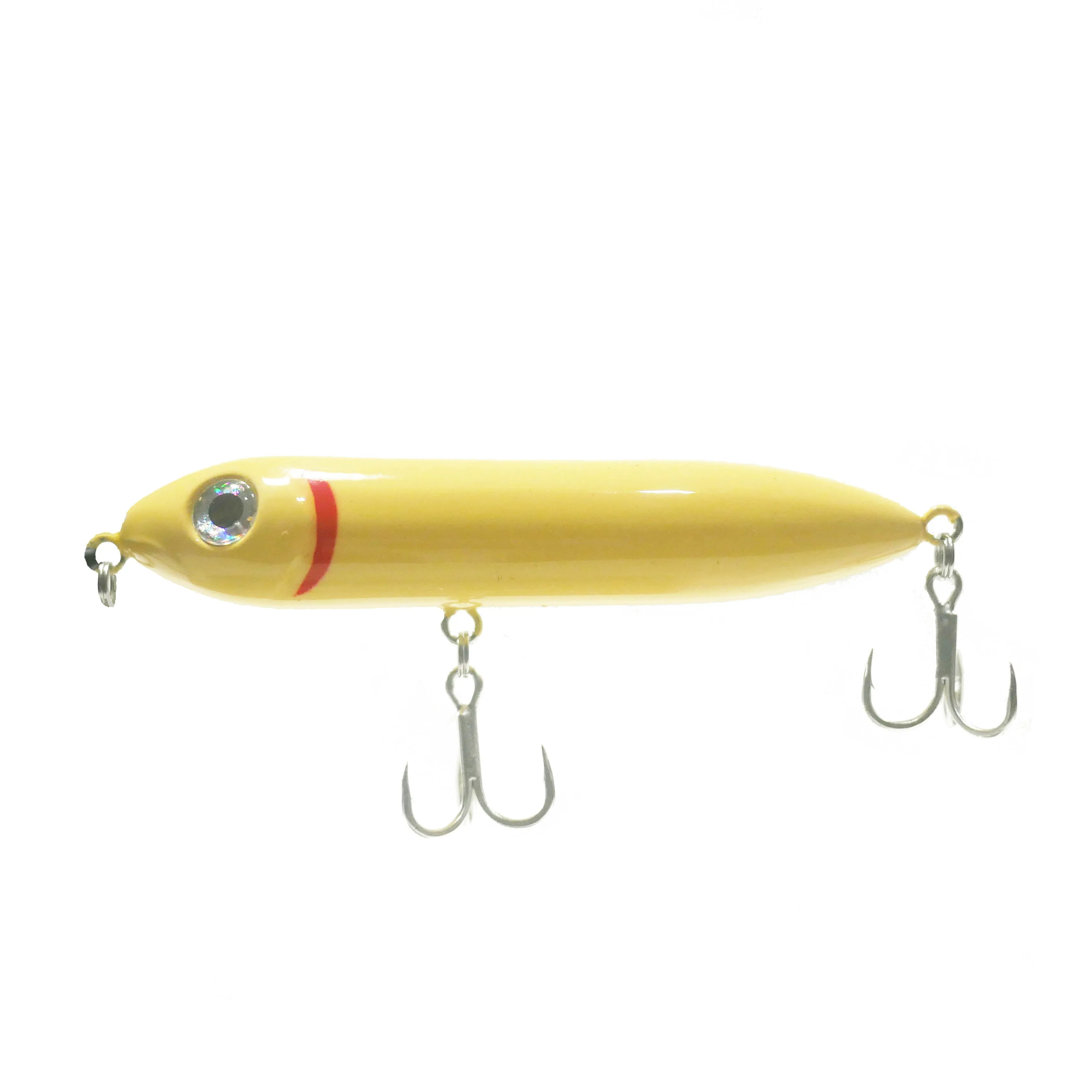 4" Bone - Top Water Bait - Free Inline Single Hooks - Free Shipping - As low as $4 each.