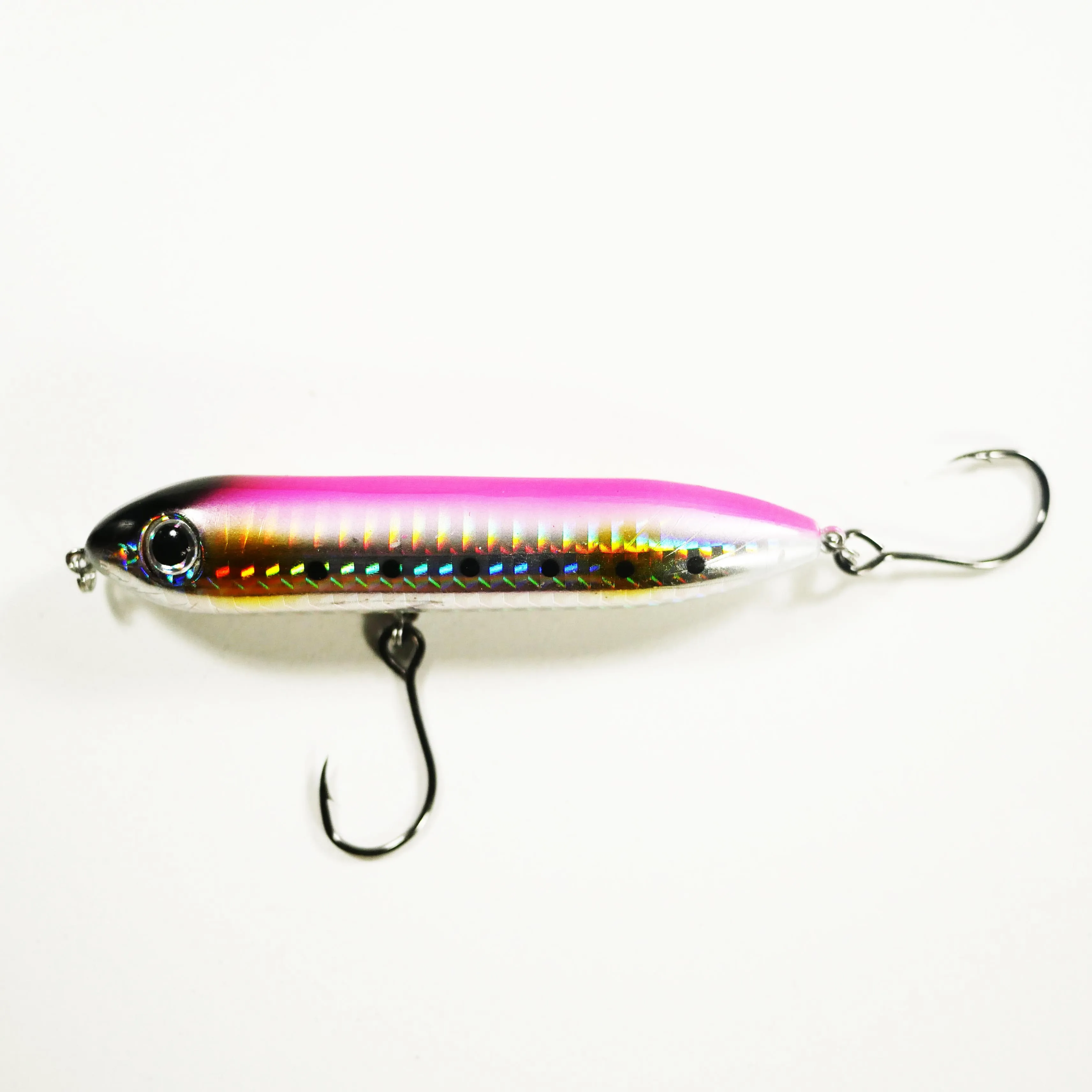 4" PINK - Top Water Bait - Free Inline Single Hooks - Free Shipping - As low as $4 each.