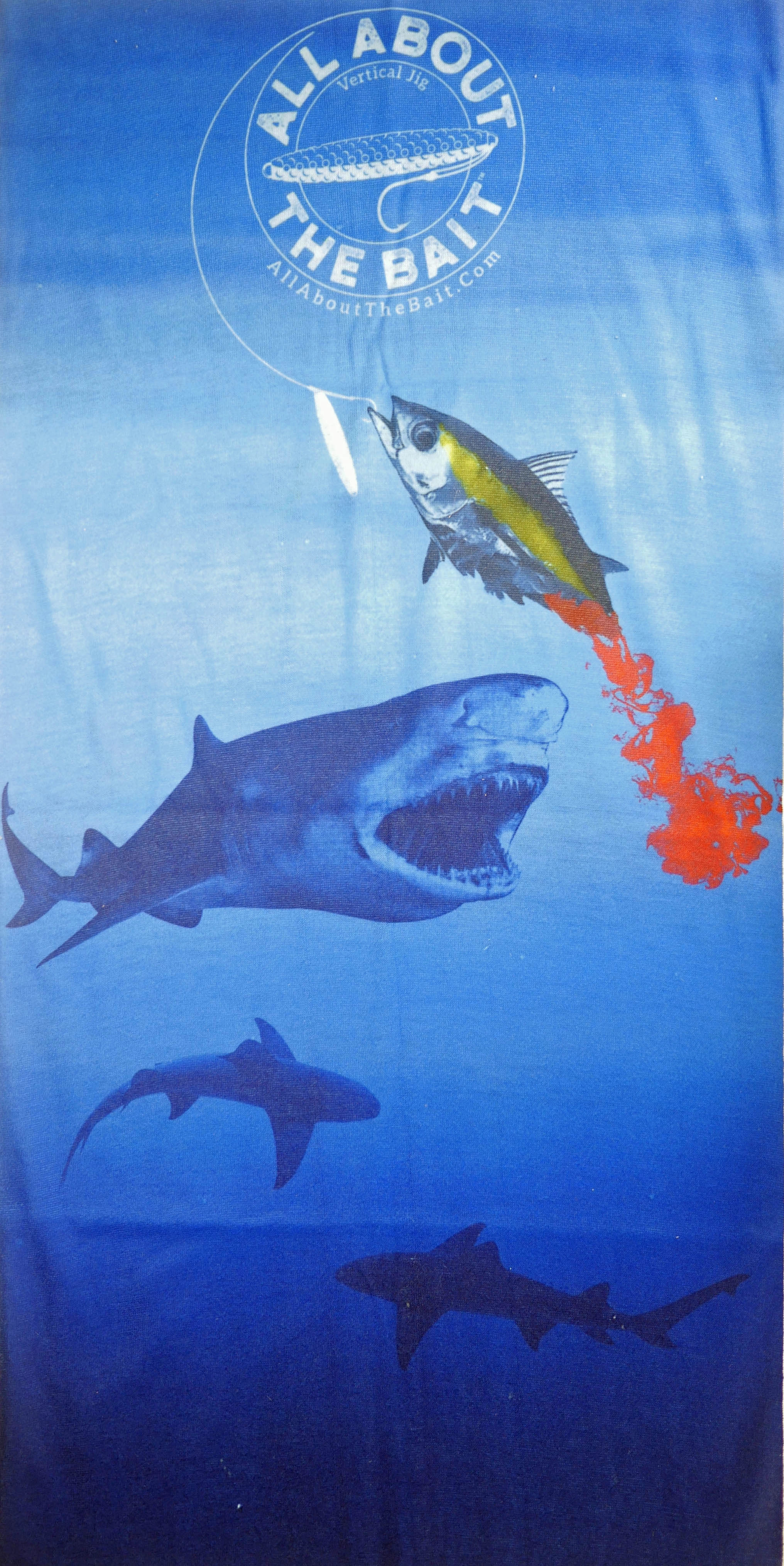(  FREE MASK) BLOODY TUNA - COOLMAX - 100% Micro Fiber Polyester Performance Long Sleeve Shirt (FREE SHIPPING)