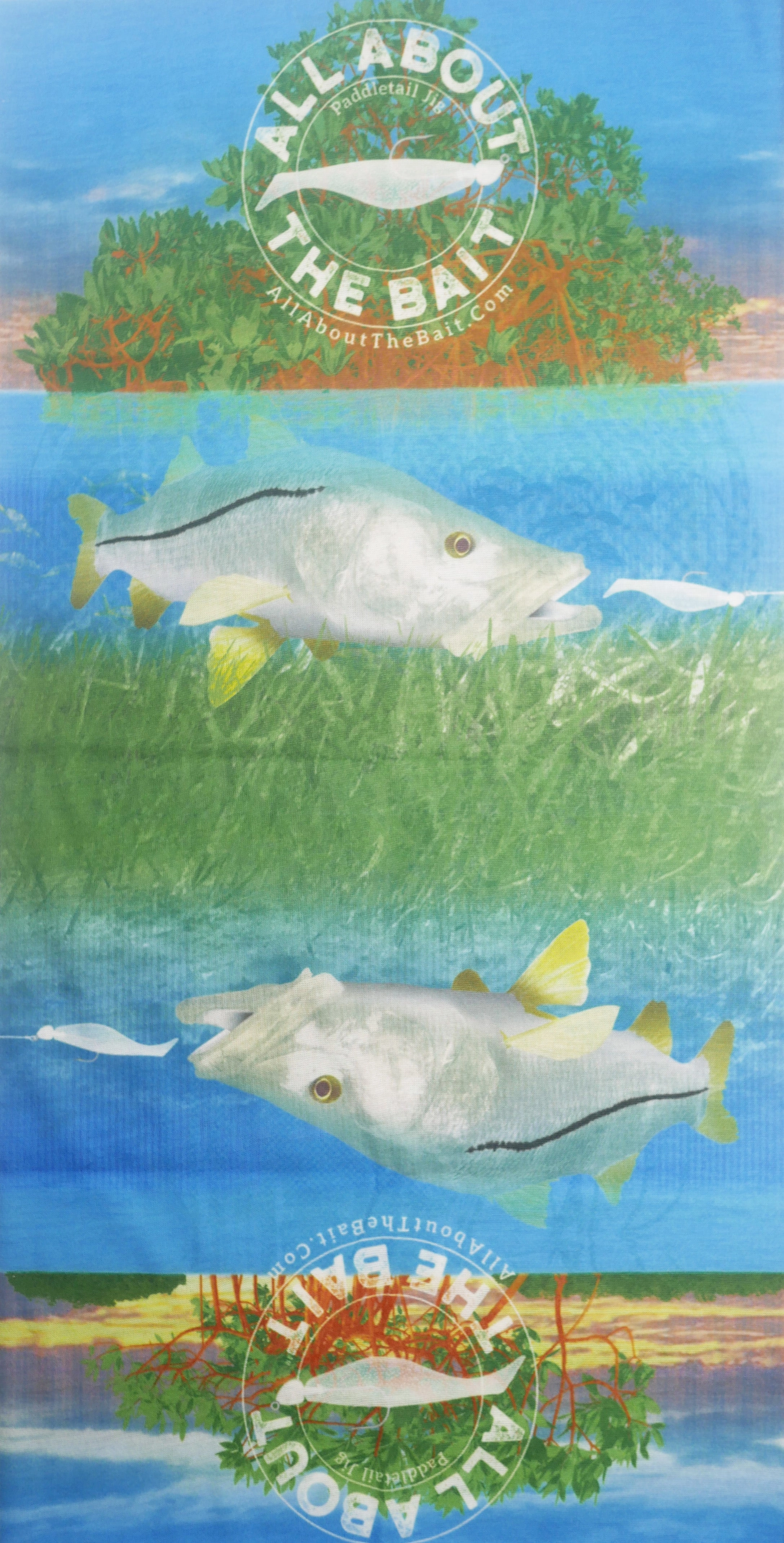 (  FREE SNOOK/PADDLE TAIL FACE MASK) - SNOOK PADDLETAIL - COOLMAX - 100% Micro Fiber Polyester Performance Long Sleeve Shirt (FREE SHIPPING)