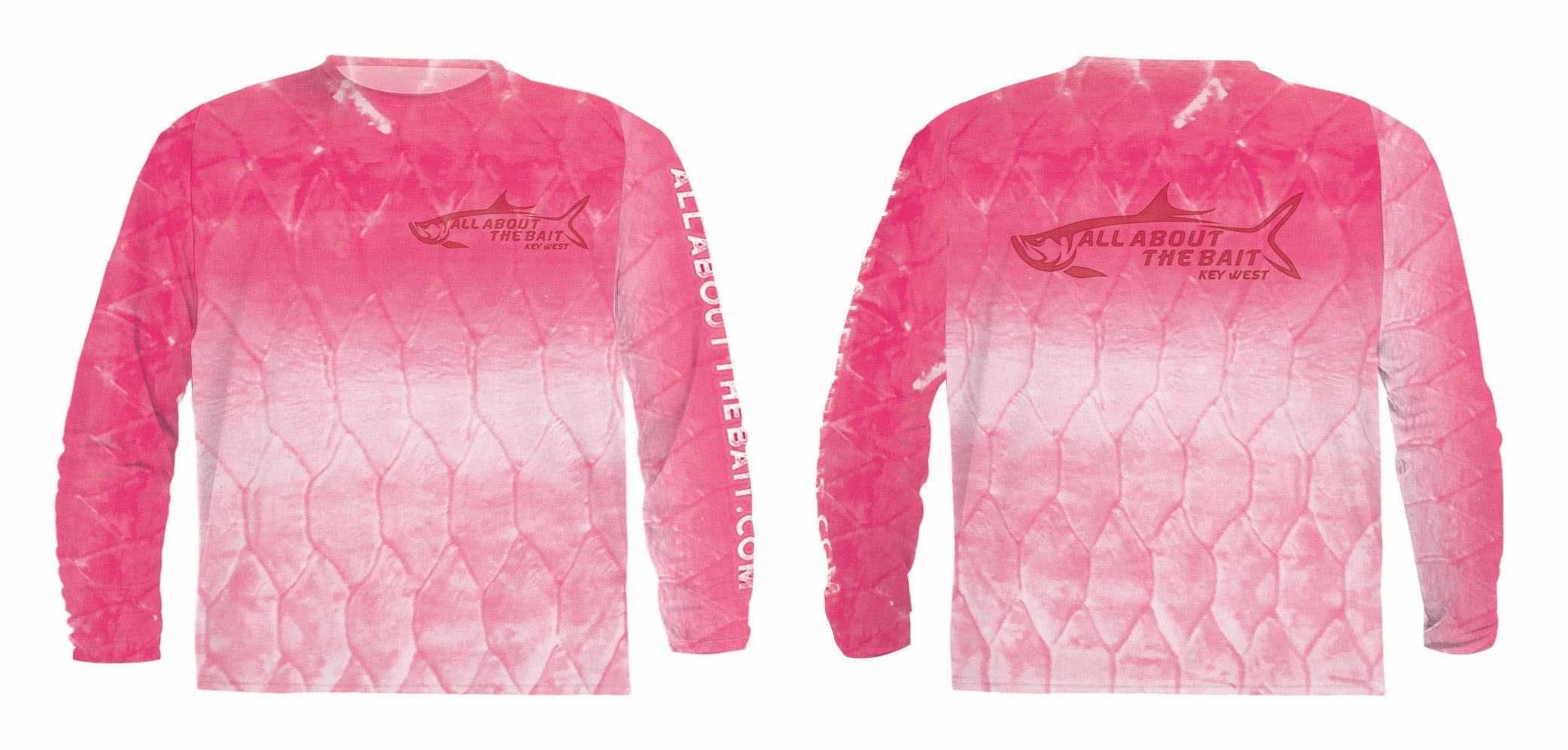 (  FREE TARPON FACE MASK) - TARPON SUNSET - COOLMAX - 100% Micro Fiber Polyester Performance Long Sleeve Shirt (FREE SHIPPING)