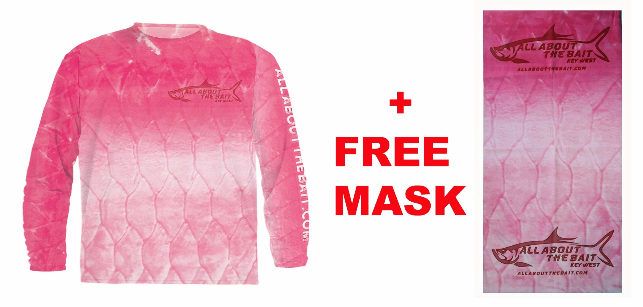 (  FREE TARPON FACE MASK) - TARPON SUNSET - COOLMAX - 100% Micro Fiber Polyester Performance Long Sleeve Shirt (FREE SHIPPING)