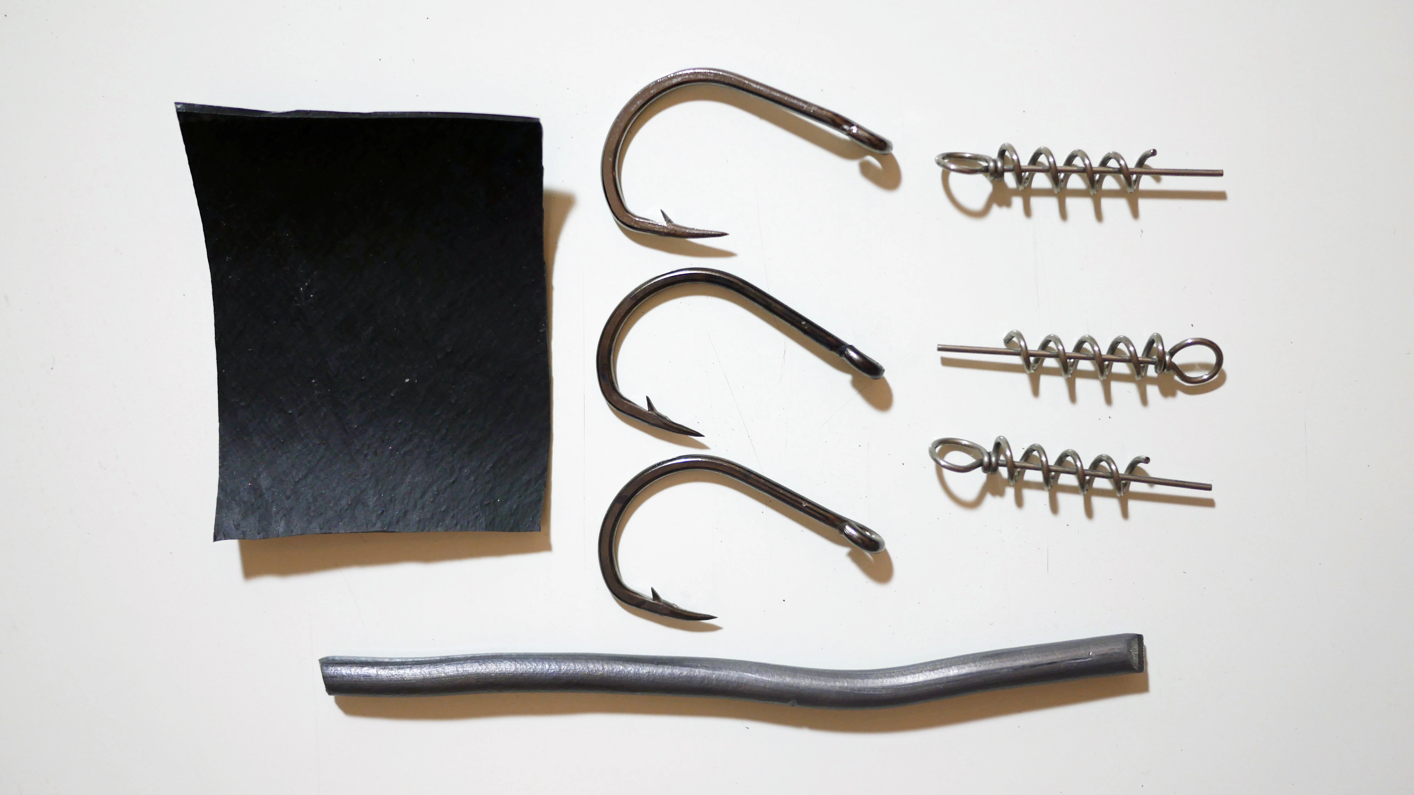 (COMBO) 9" Paddletail Rigging Kit  9" Paddletail WHITE.  3, 5, or 10 pack.  FREE SHIPPING