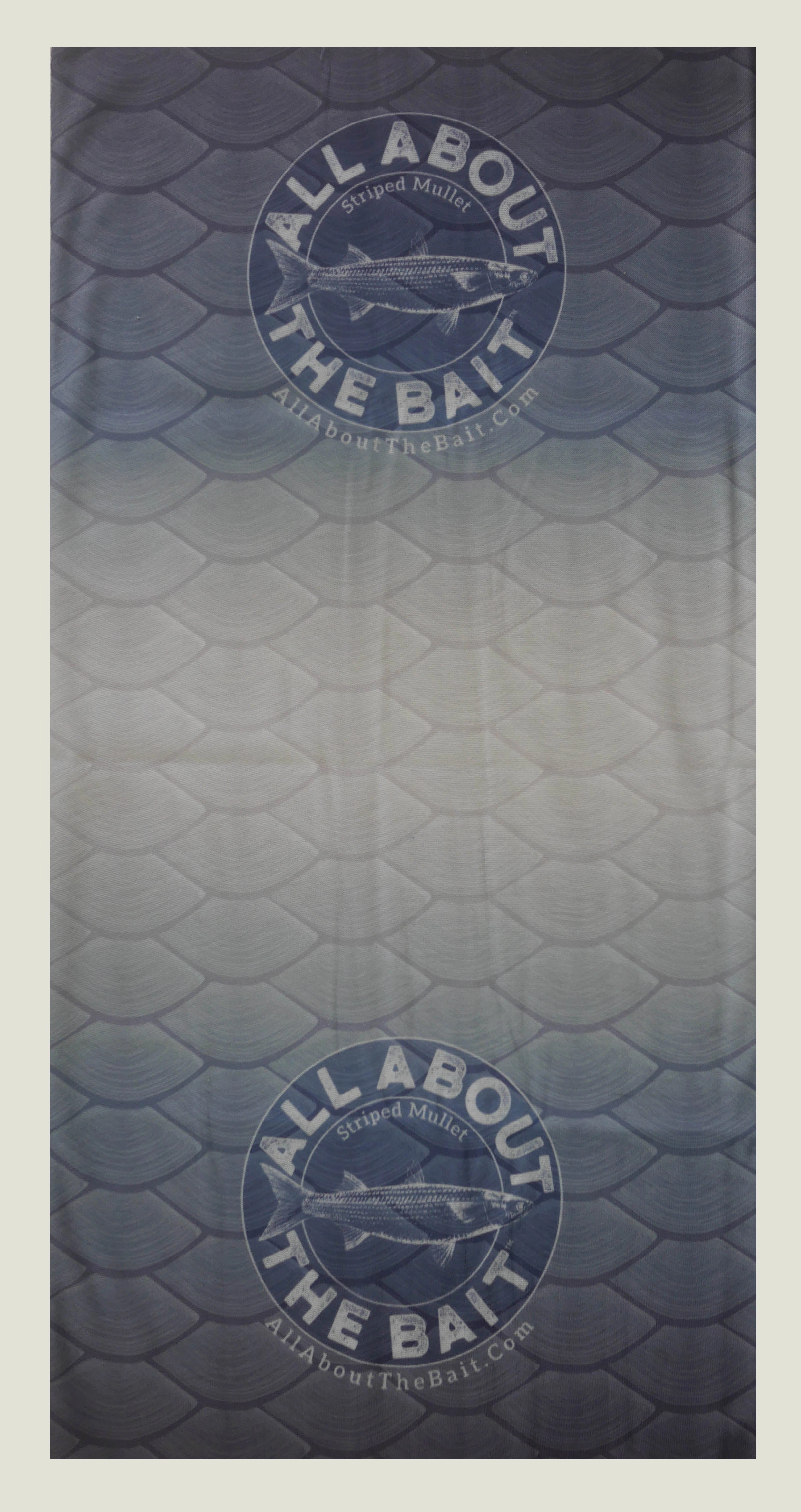 (FREE MASK) MULLET CAST NET HOODED - MID GRAY - 50  UPF - Long Sleeve Performance Shirt - 100% Polyester - FREE DELIVERY