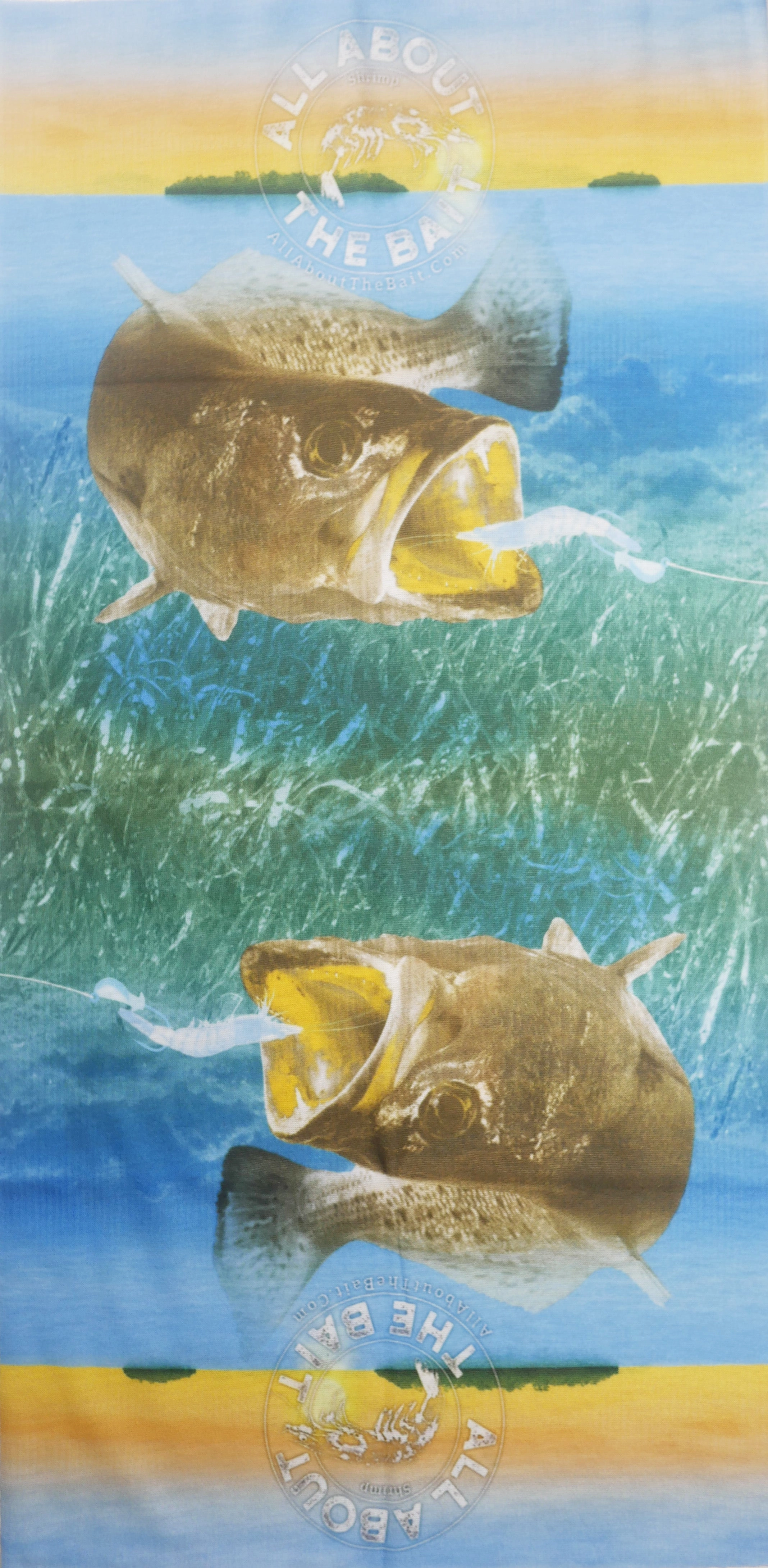 ( FREE TROUT/SHRIMP FACE MASK) SPECKLED TROUT - COOLMAX - 100% Micro Fiber Polyester Performance Long Sleeve Shirt (FREE SHIPPING)