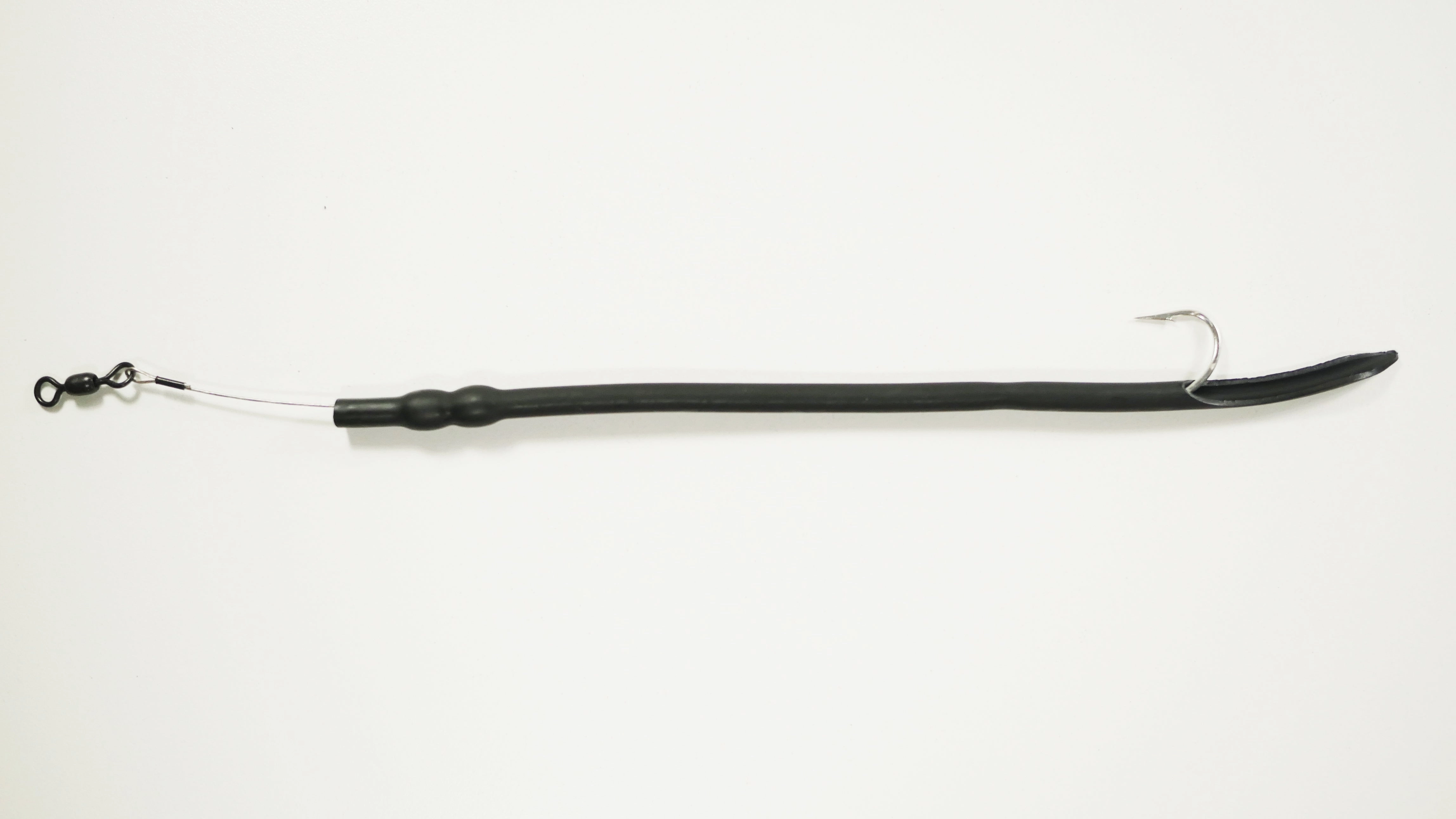 (NEW) BLACK - Baby Cuda Tubes (2.0) DOUBLE WEIGHT - 3 Pack - FREE SHIPPING