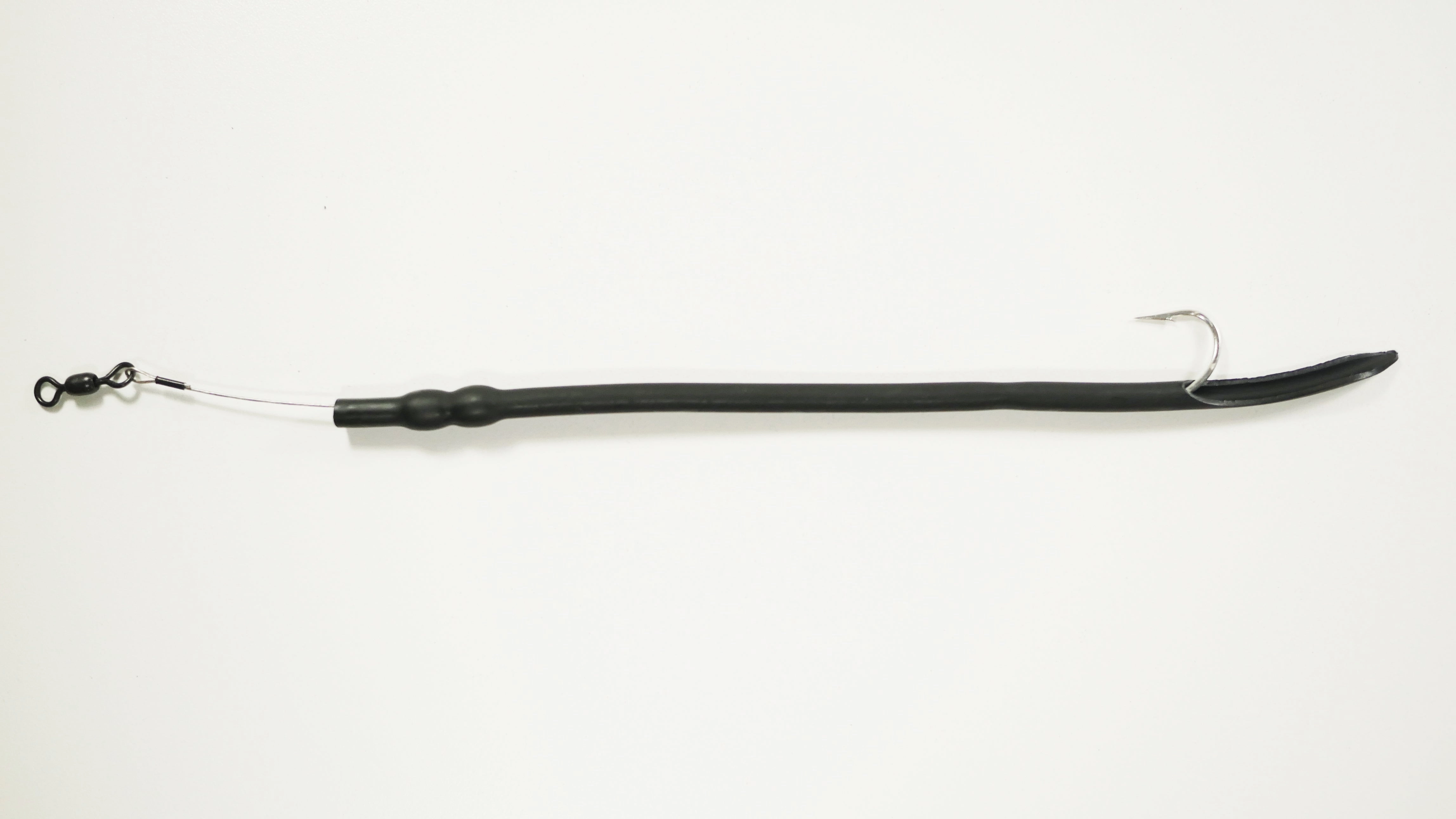 (NEW) BLACK - Baby Cuda Tubes (2.0) DOUBLE WEIGHT - 3 Pack - FREE SHIPPING