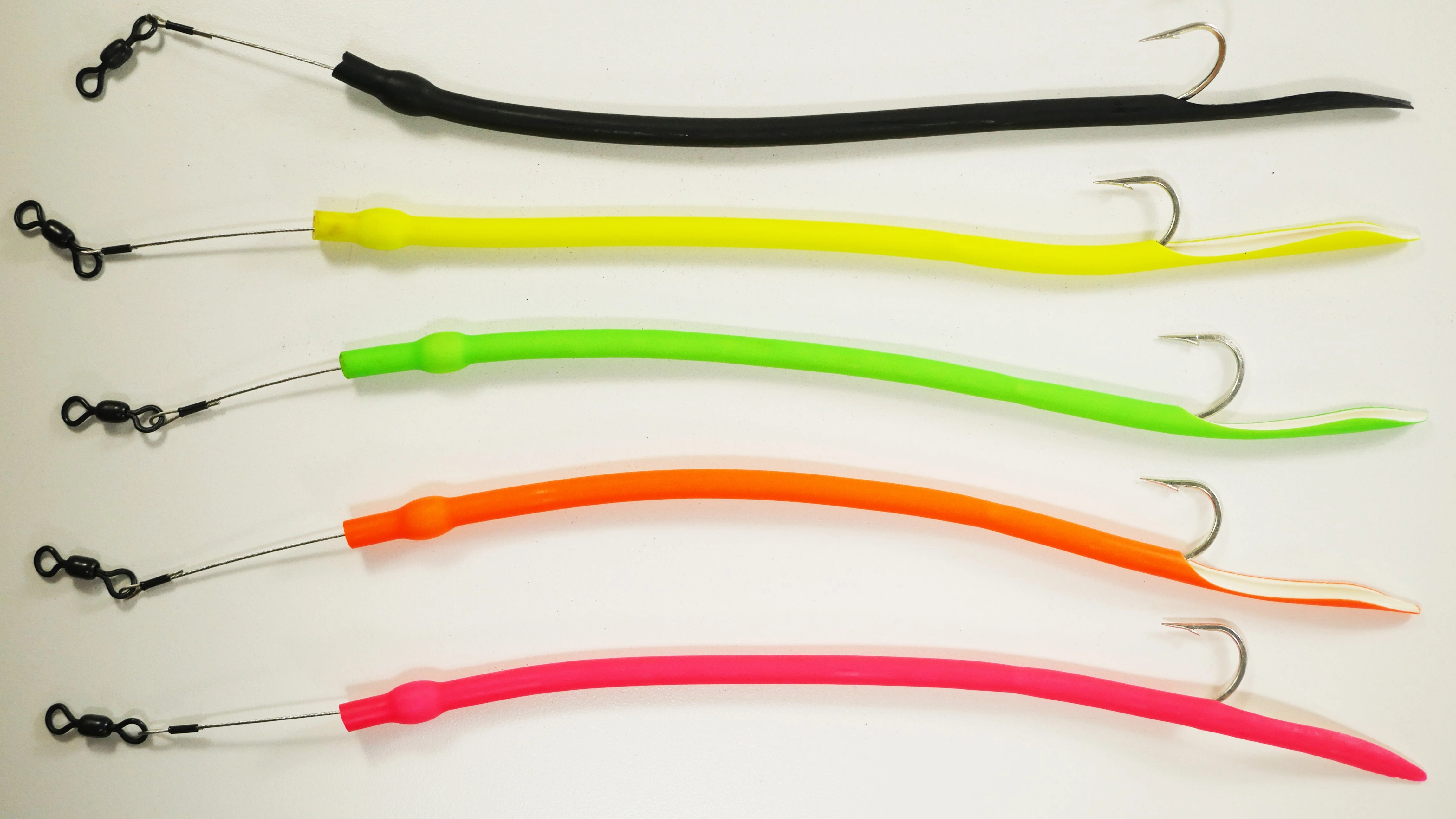 (NEW) Mixed Pack - Baby Cuda Tubes (2.0) Single Weight - 5 Pack - FREE SHIPPING