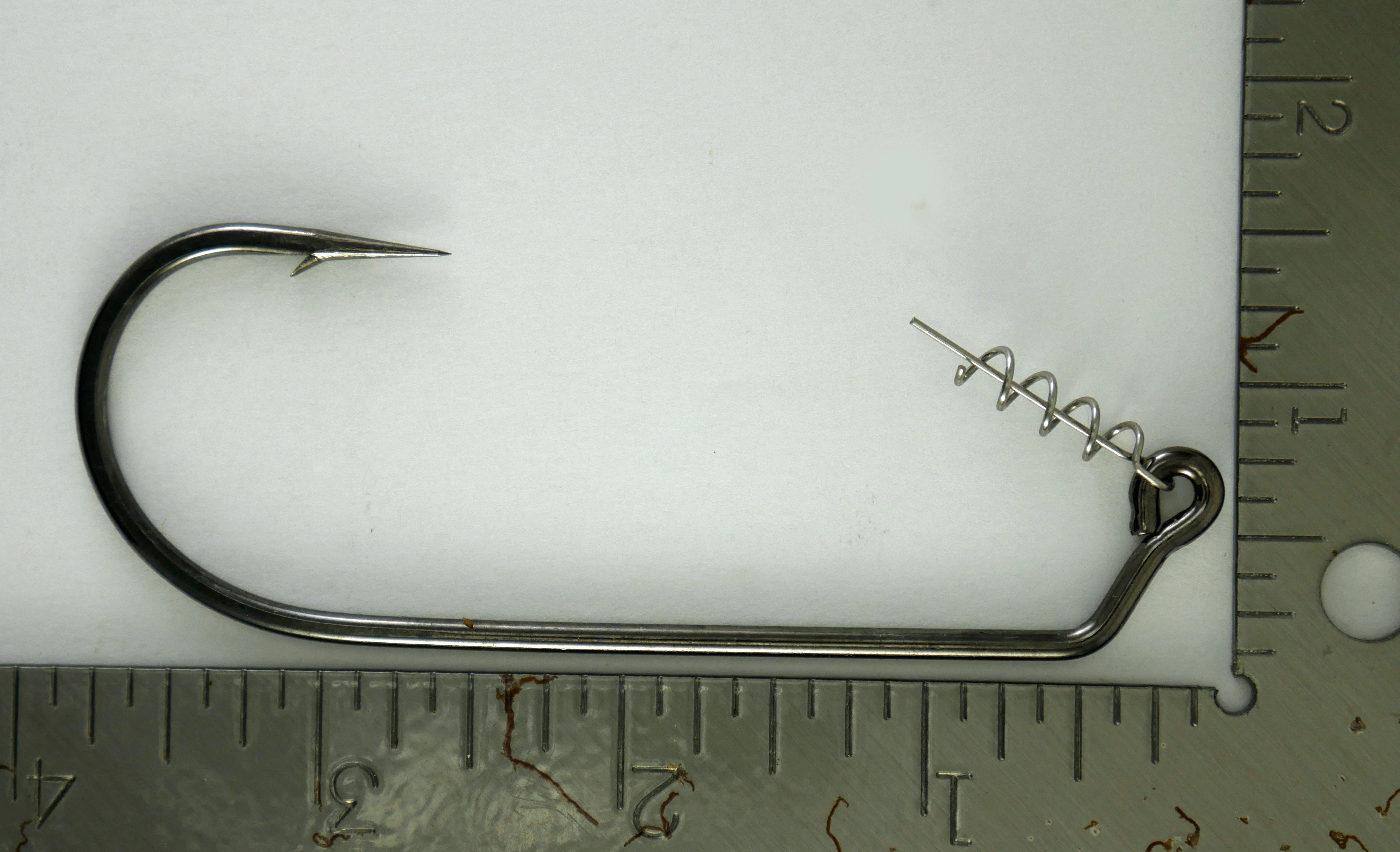 (Sizes 1/0-10/0) Swimbait Rigging Kit: Mustad 2X Strong Jig Hook w/ Twist Lock Corkscrew Bait Keeper