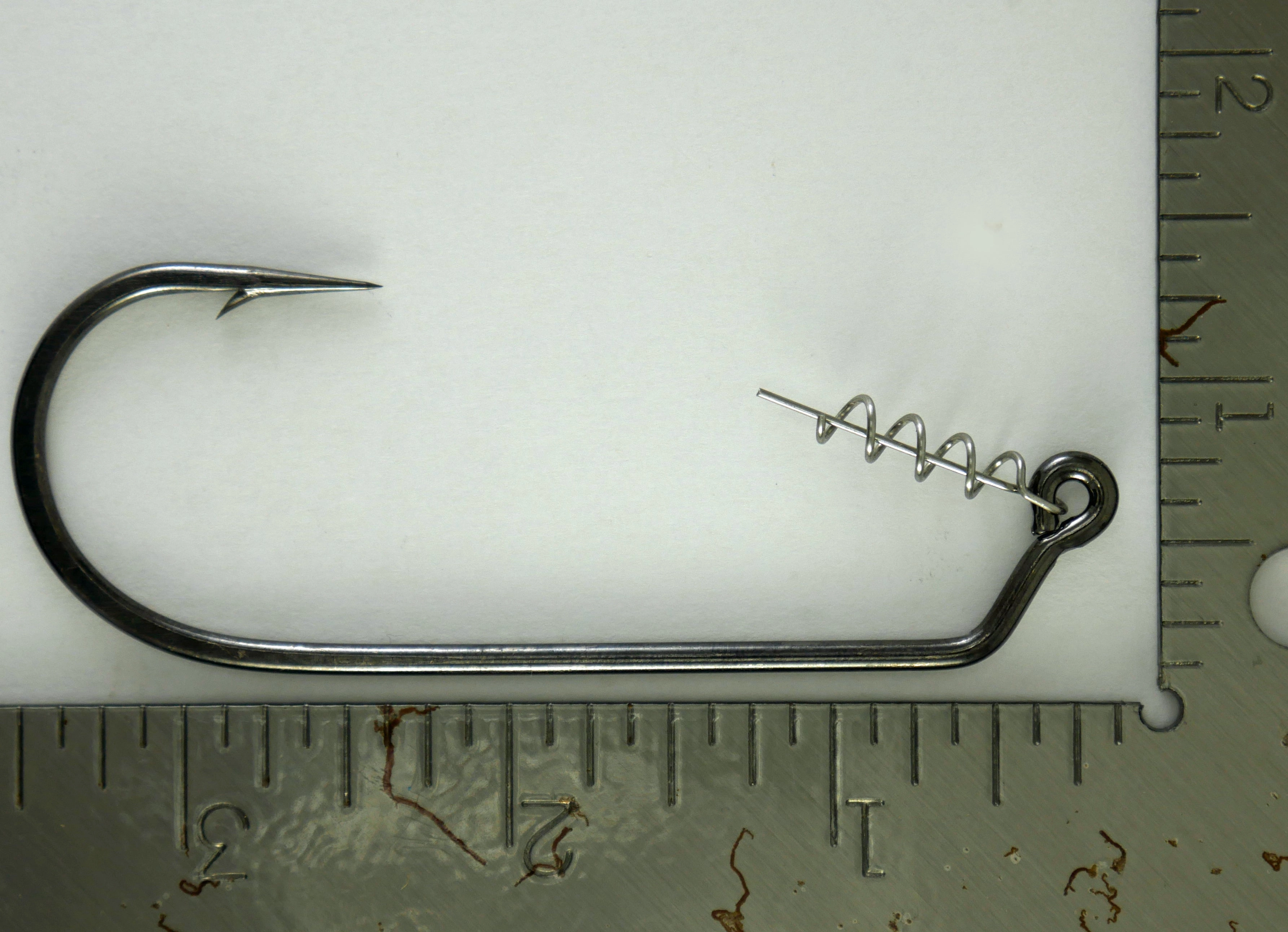 (Sizes 1/0-10/0) Swimbait Rigging Kit: Mustad 2X Strong Jig Hook w/ Twist Lock Corkscrew Bait Keeper
