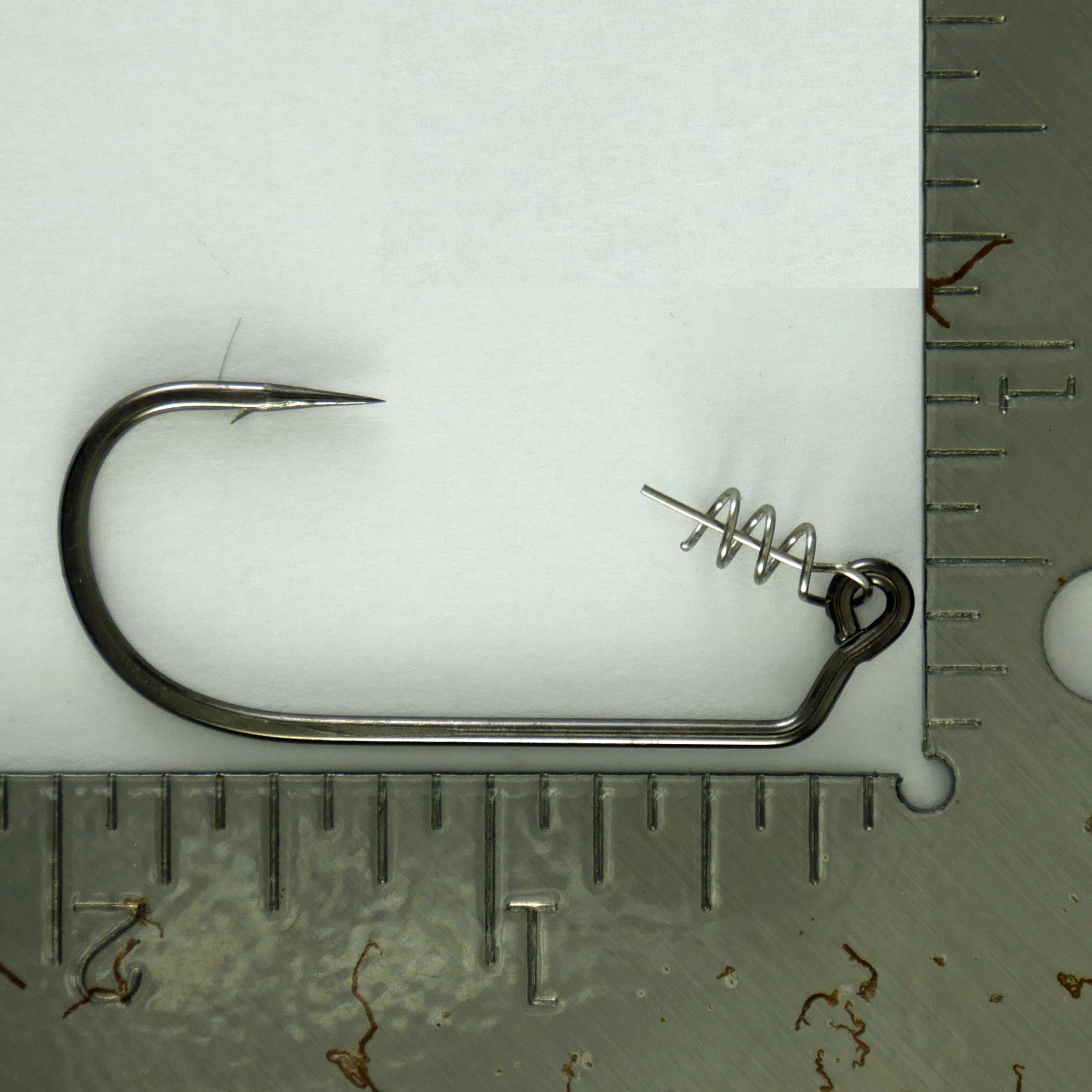 (Sizes 1/0-10/0) Swimbait Rigging Kit: Mustad 2X Strong Jig Hook w/ Twist Lock Corkscrew Bait Keeper