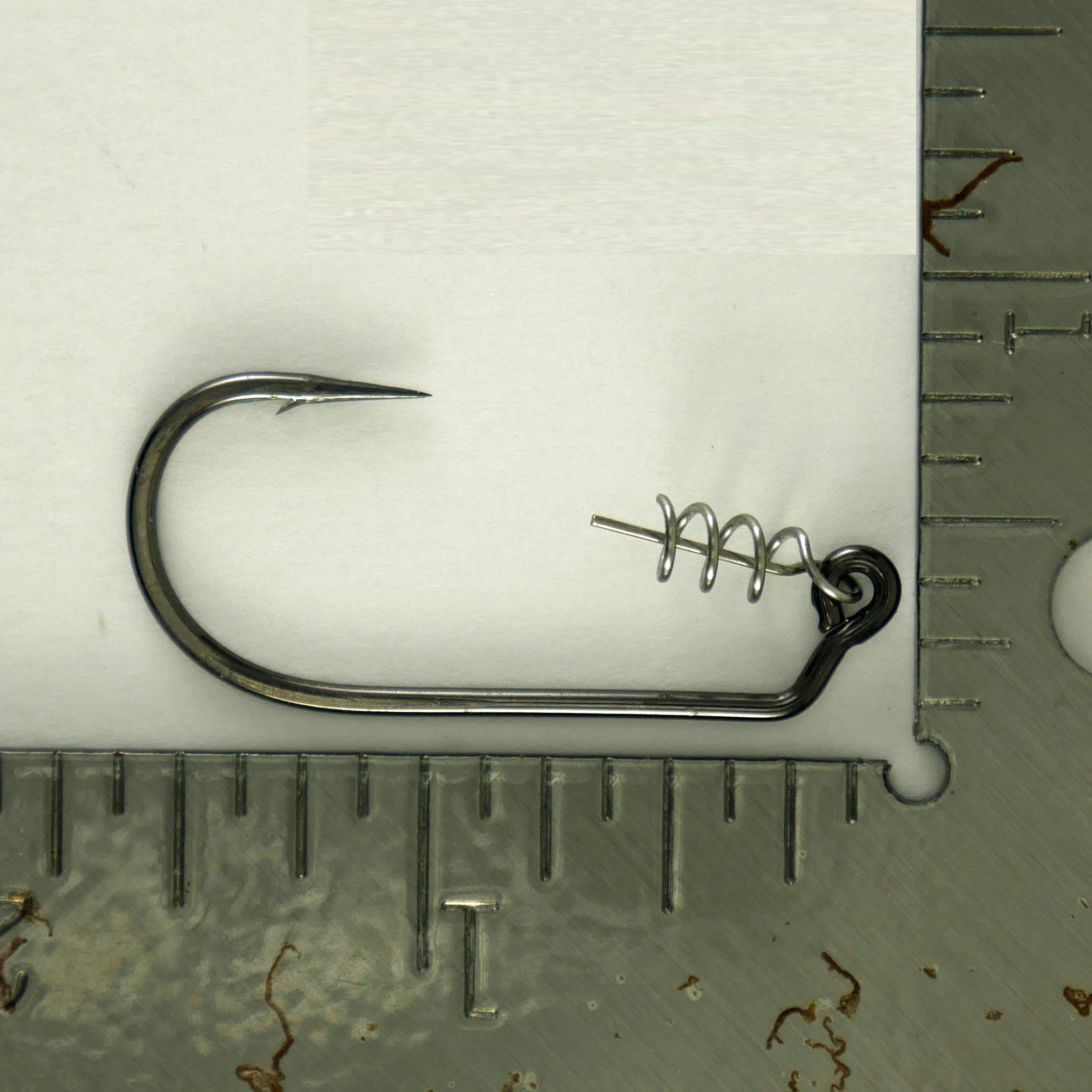 (Sizes 1/0-10/0) Swimbait Rigging Kit: Mustad 2X Strong Jig Hook w/ Twist Lock Corkscrew Bait Keeper