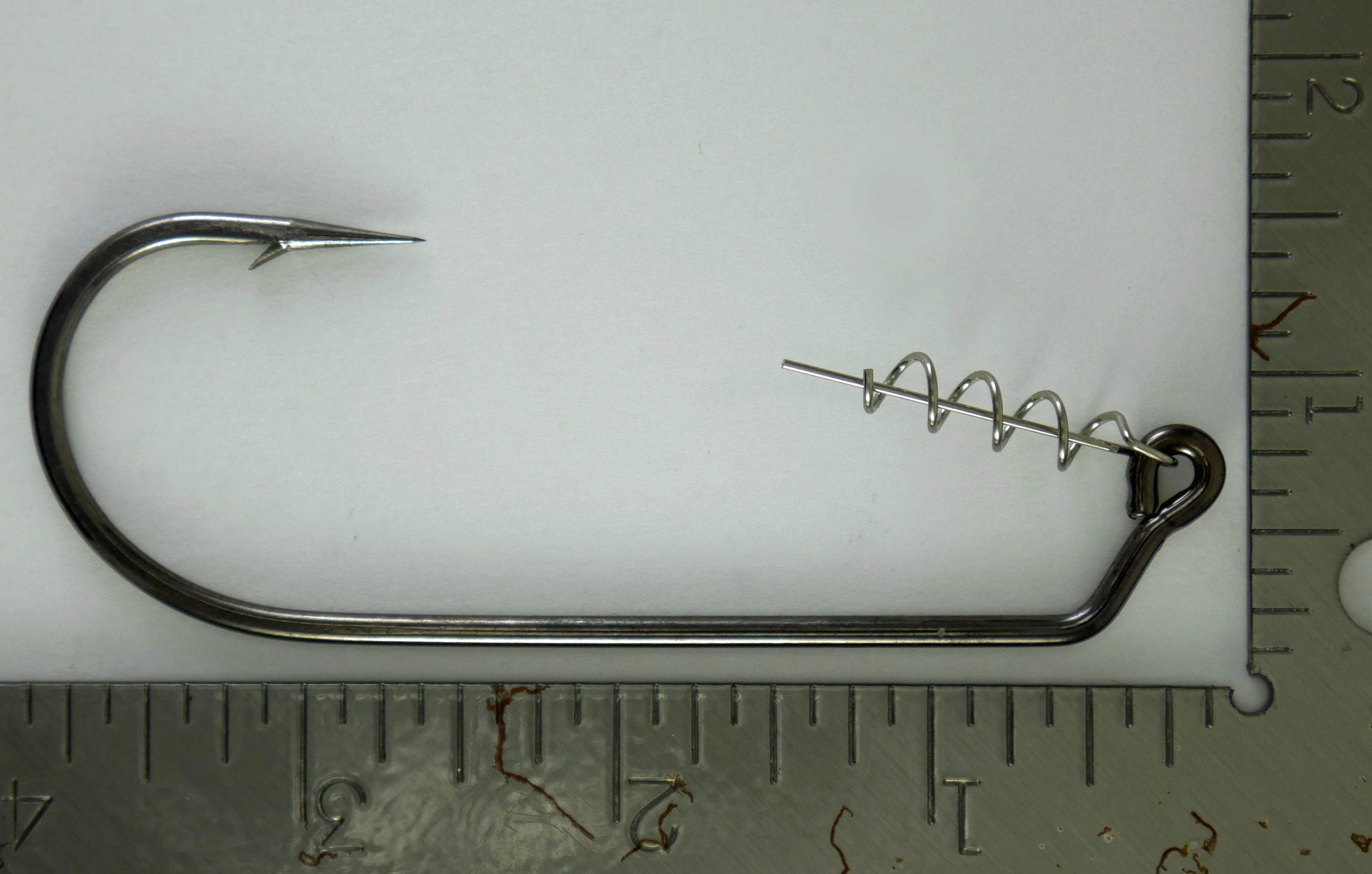 (Sizes 1/0-10/0) Swimbait Rigging Kit: Mustad 2X Strong Jig Hook w/ Twist Lock Corkscrew Bait Keeper