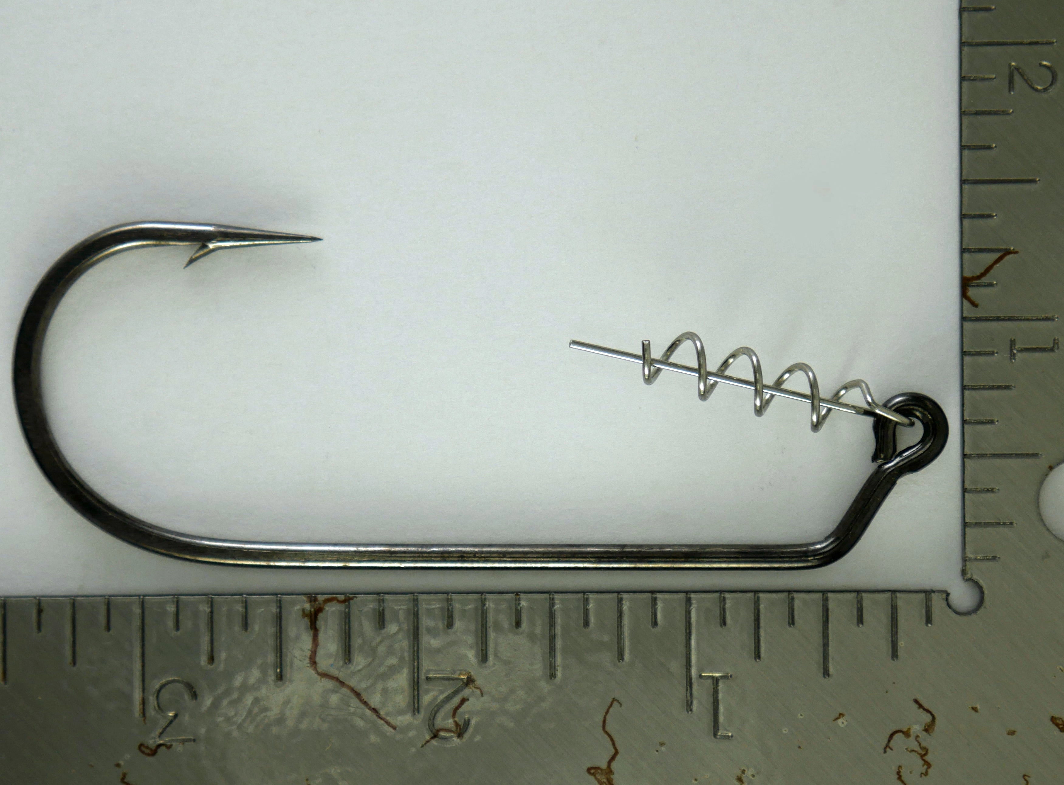 (Sizes 1/0-10/0) Swimbait Rigging Kit: Mustad 2X Strong Jig Hook w/ Twist Lock Corkscrew Bait Keeper