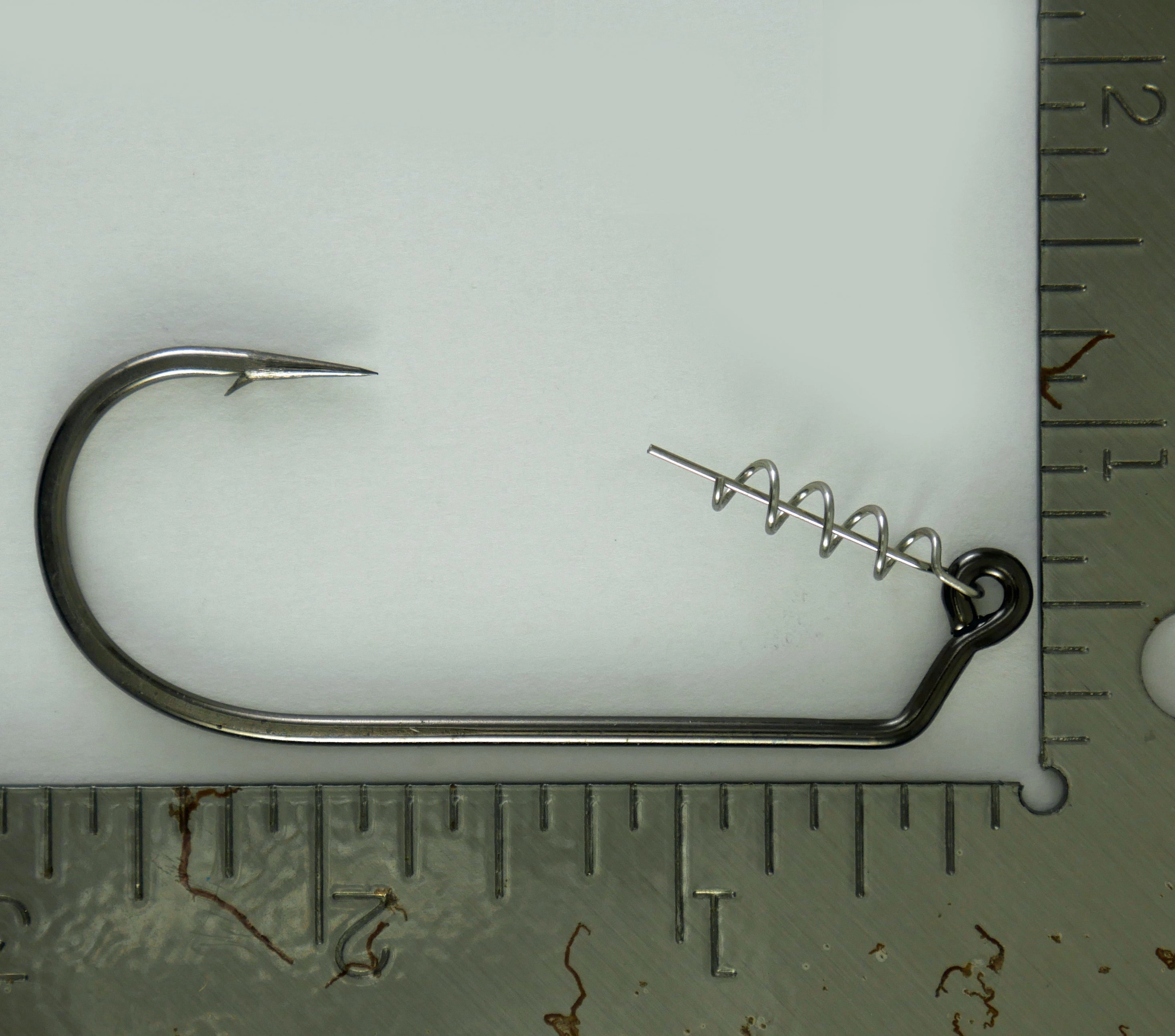 (Sizes 1/0-10/0) Swimbait Rigging Kit: Mustad 2X Strong Jig Hook w/ Twist Lock Corkscrew Bait Keeper