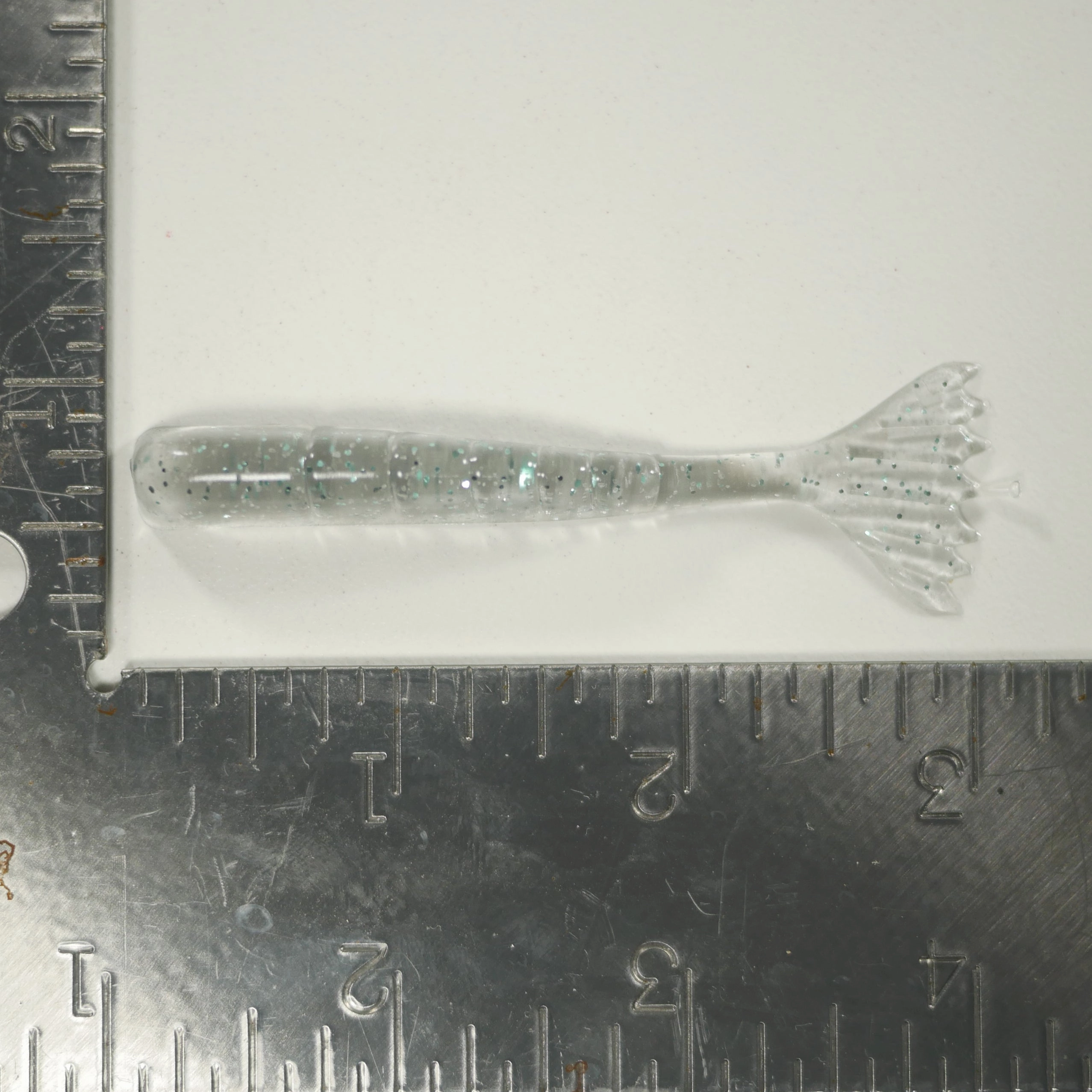 AATB / Esky 3" Soft Plastic Shrimp - NATURAL GRAY