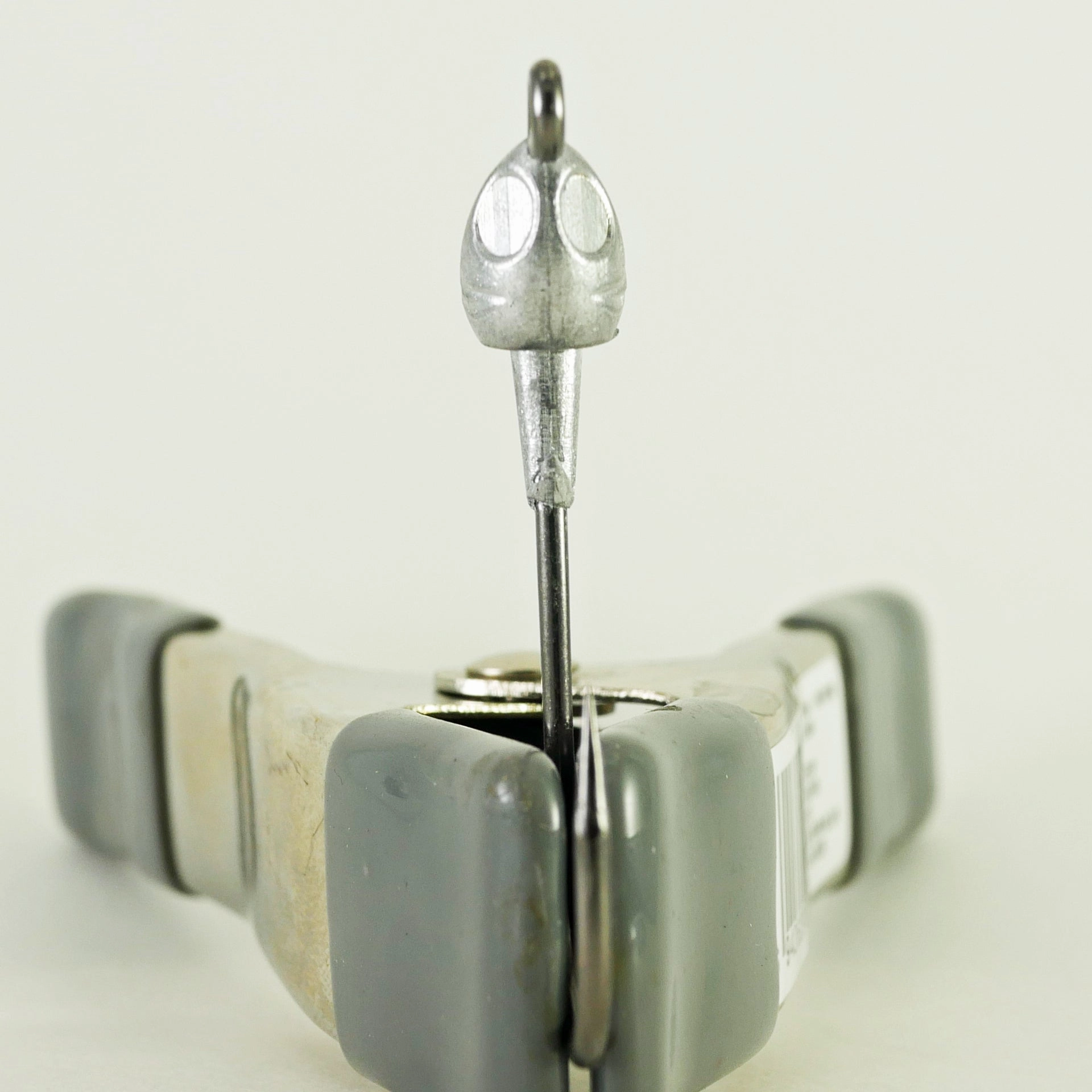 AATB Custom FISH HEAD Jigheads - 1/4 oz - 3/0 Heavy Duty Hook - 5, 10, or 25 pack.  FREE SHIPPING.