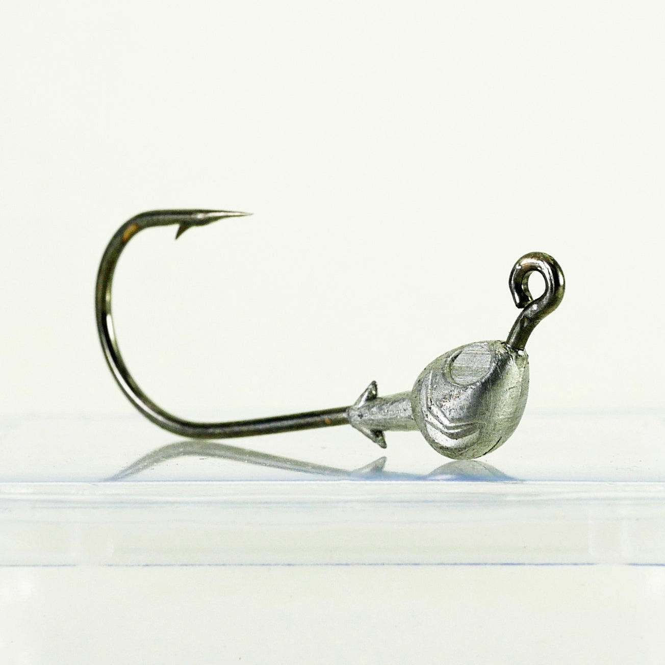 AATB Custom FISH HEAD Jigheads - 1/8 oz - 3/0 Heavy Duty Hook - 5, 10, or 25 pack.  FREE SHIPPING