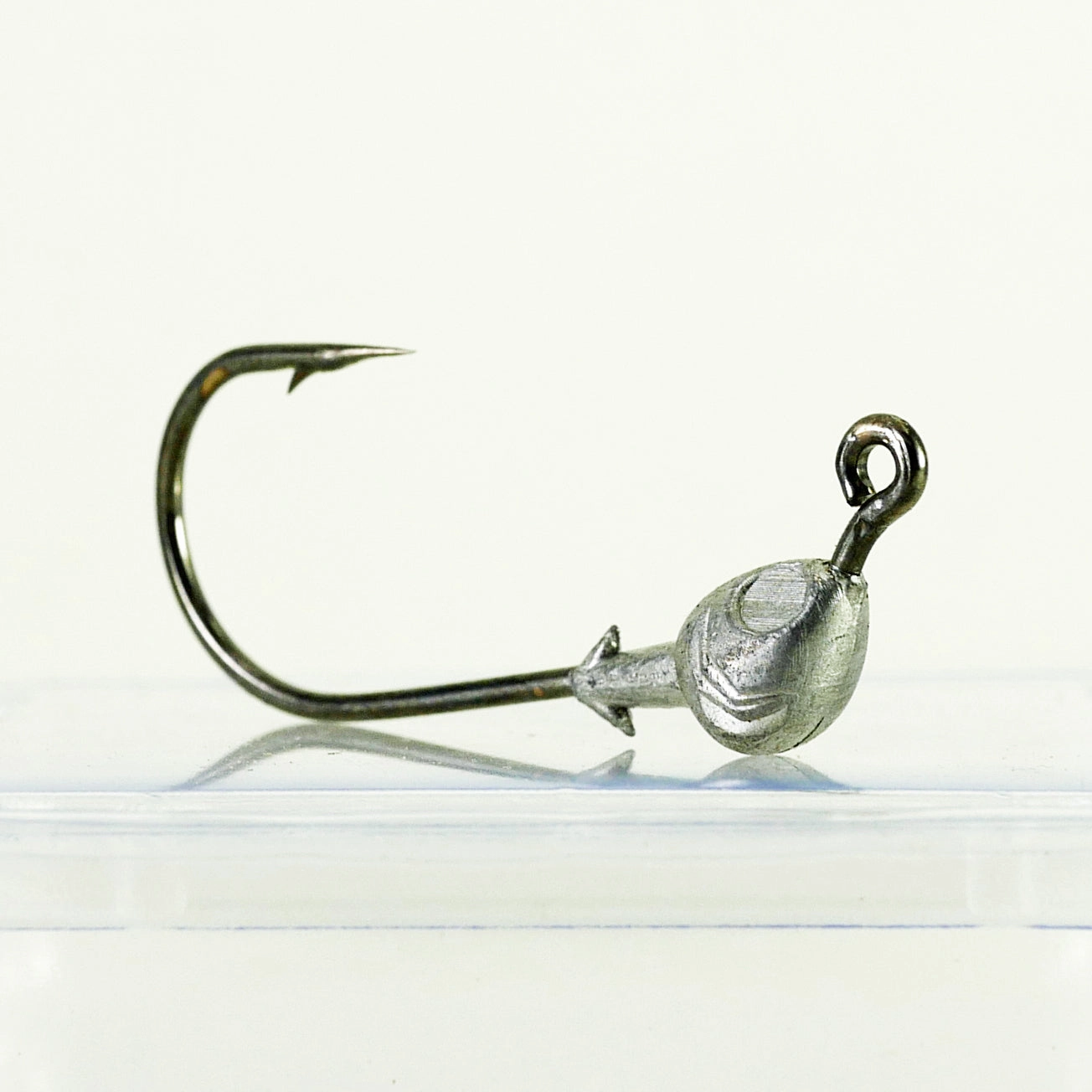 AATB Custom FISH HEAD Jigheads - 1/8 oz - 3/0 Heavy Duty Hook - 5, 10, or 25 pack.  FREE SHIPPING