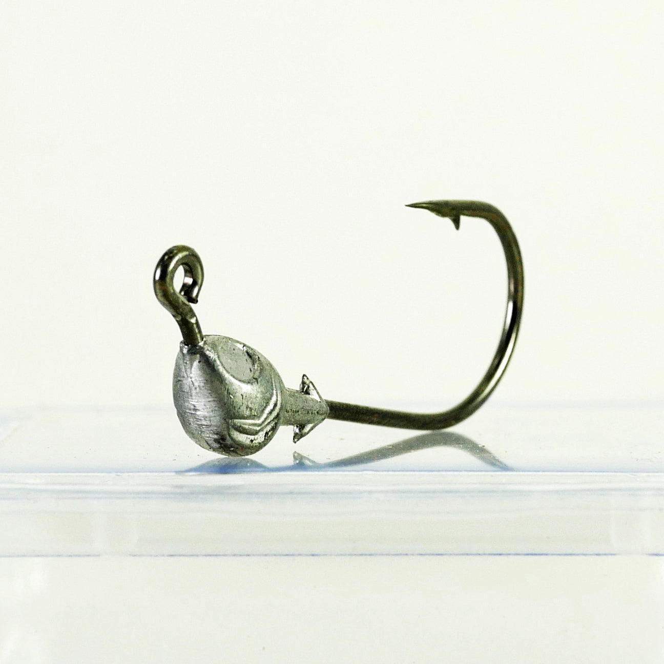 AATB Custom FISH HEAD Jigheads - 1/8 oz - 3/0 Heavy Duty Hook - 5, 10, or 25 pack.  FREE SHIPPING