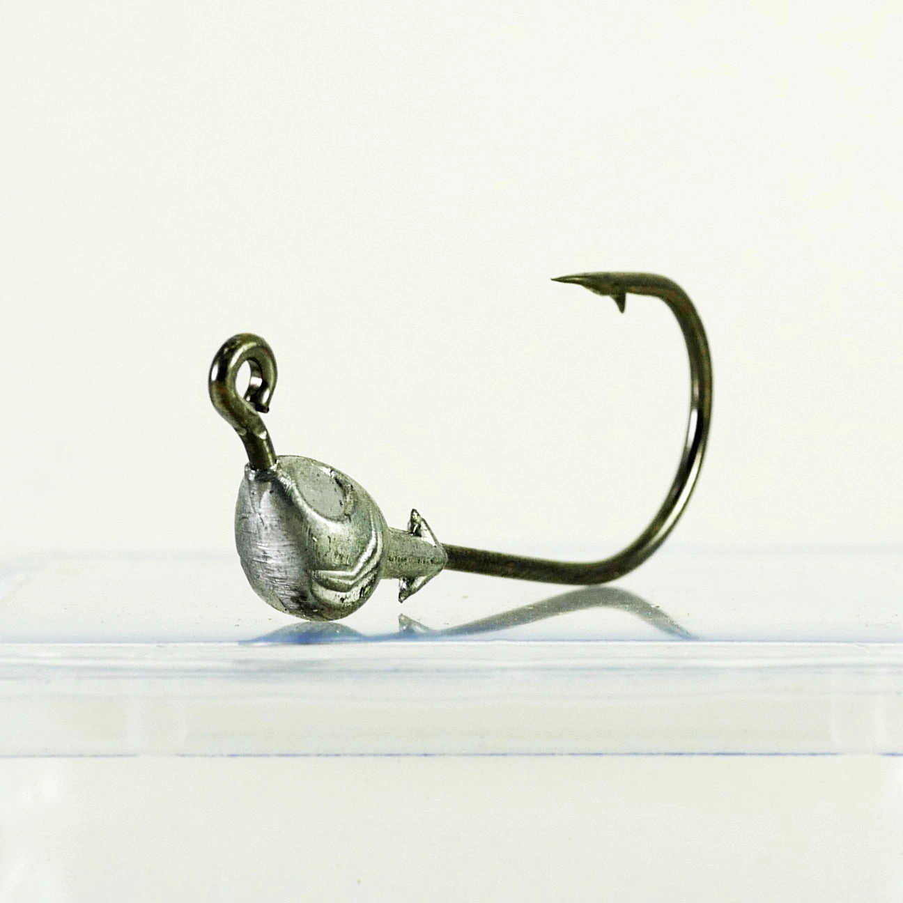 AATB Custom FISH HEAD Jigheads - 1/8 oz - 3/0 Heavy Duty Hook - 5, 10, or 25 pack.  FREE SHIPPING