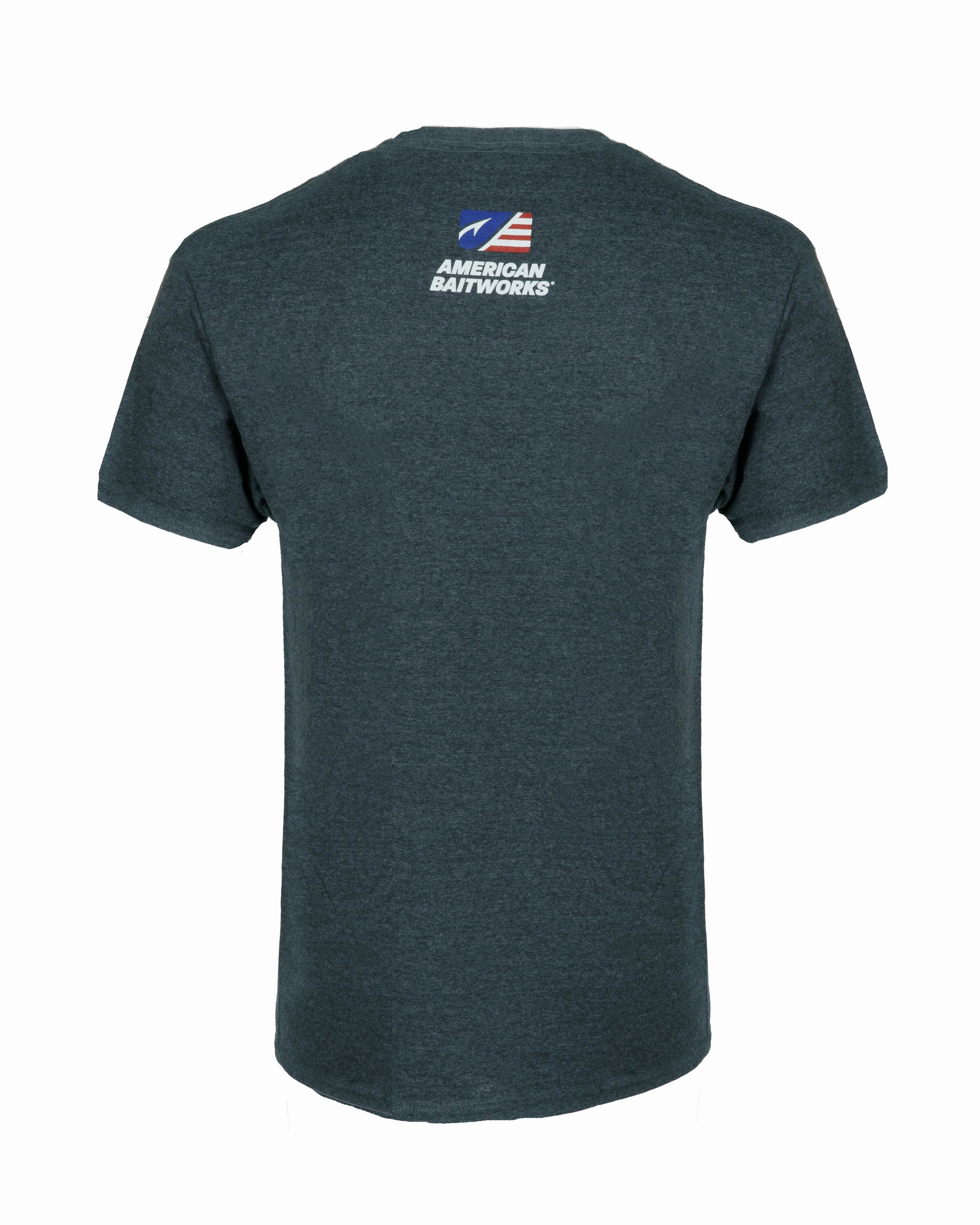 American Baitworks SS Tee Shirt - Charcoal Heather