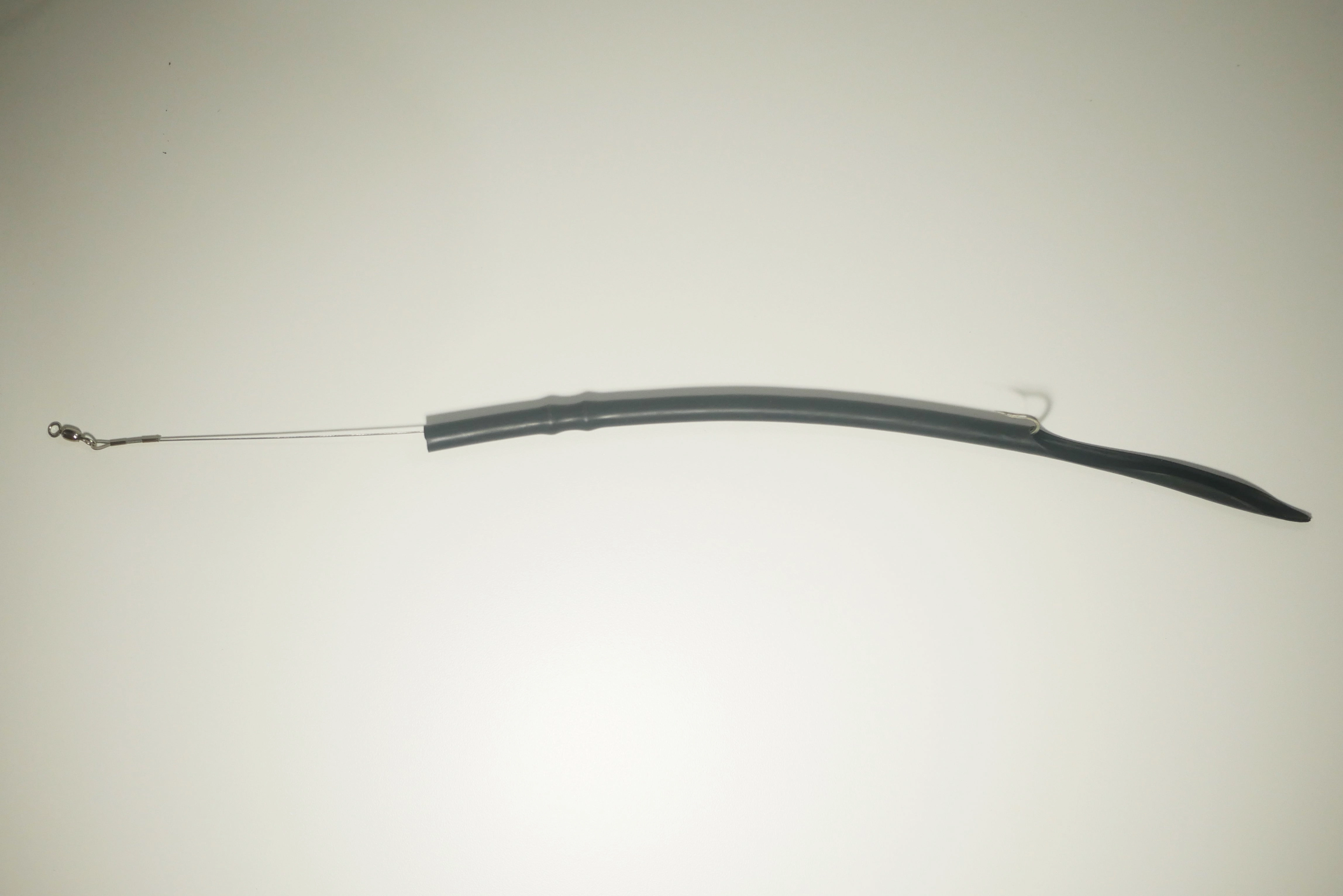 BLACK CLASSIC CUDA TUBES DOUBLE WEIGHTED J-HOOK - 2 or 5 Pack - FREE SHIPPING