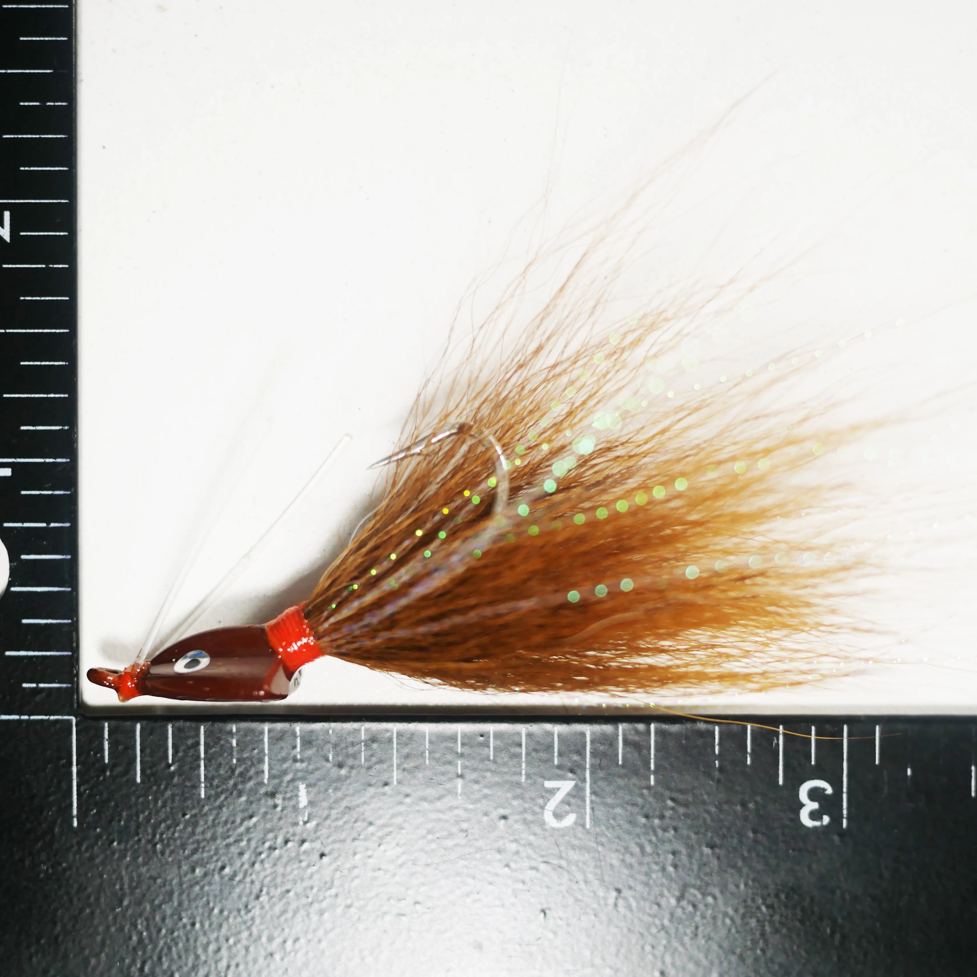 (BROWN) BONEFISH BUCKTAIL (30 ANGLED) - 1/4 oz - 3, 5, or 10 pack.  FREE SHIPPING