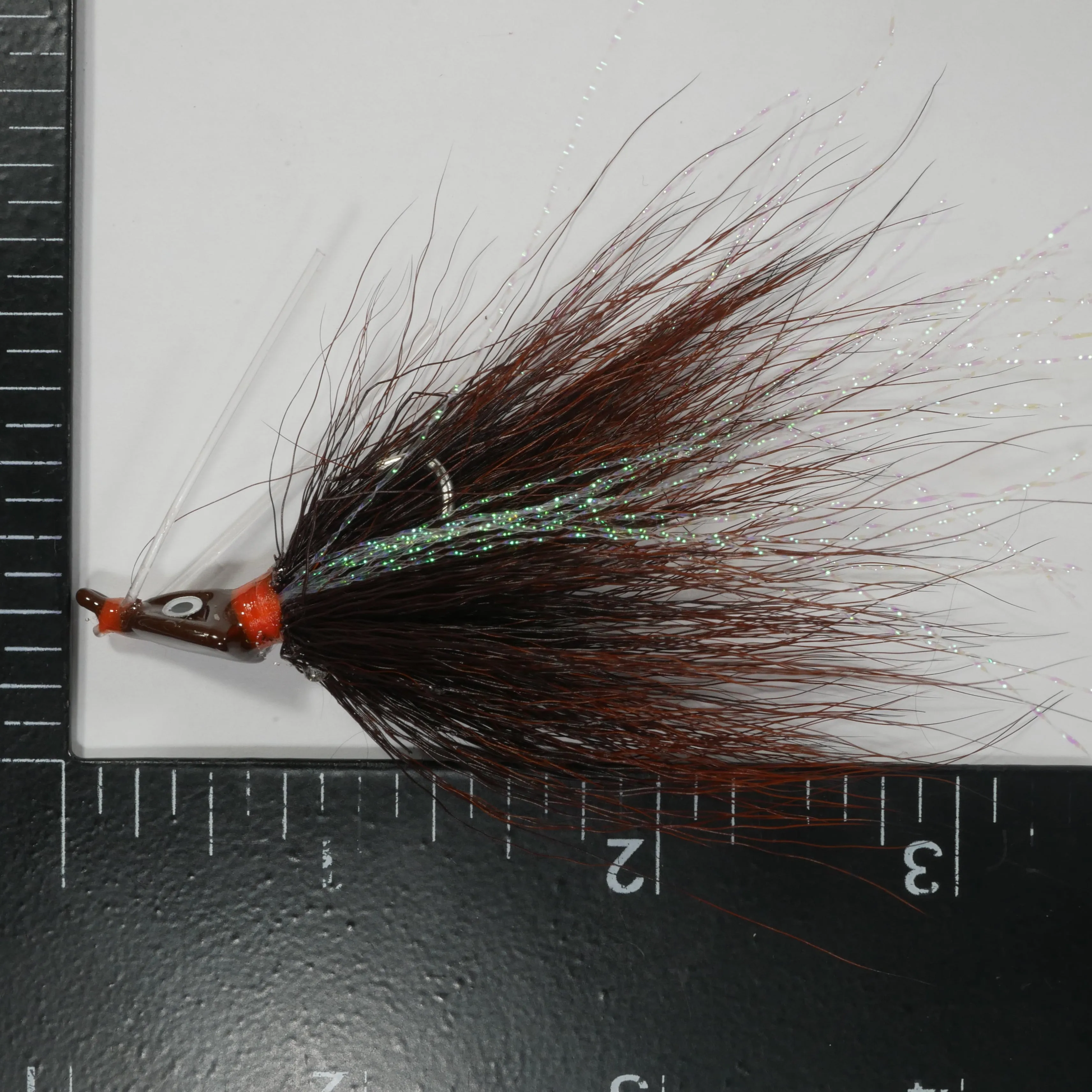 (BROWN) BONEFISH BUCKTAIL (30 ANGLED) - 1/8 oz - 3, 5, or 10 pack.  FREE SHIPPING