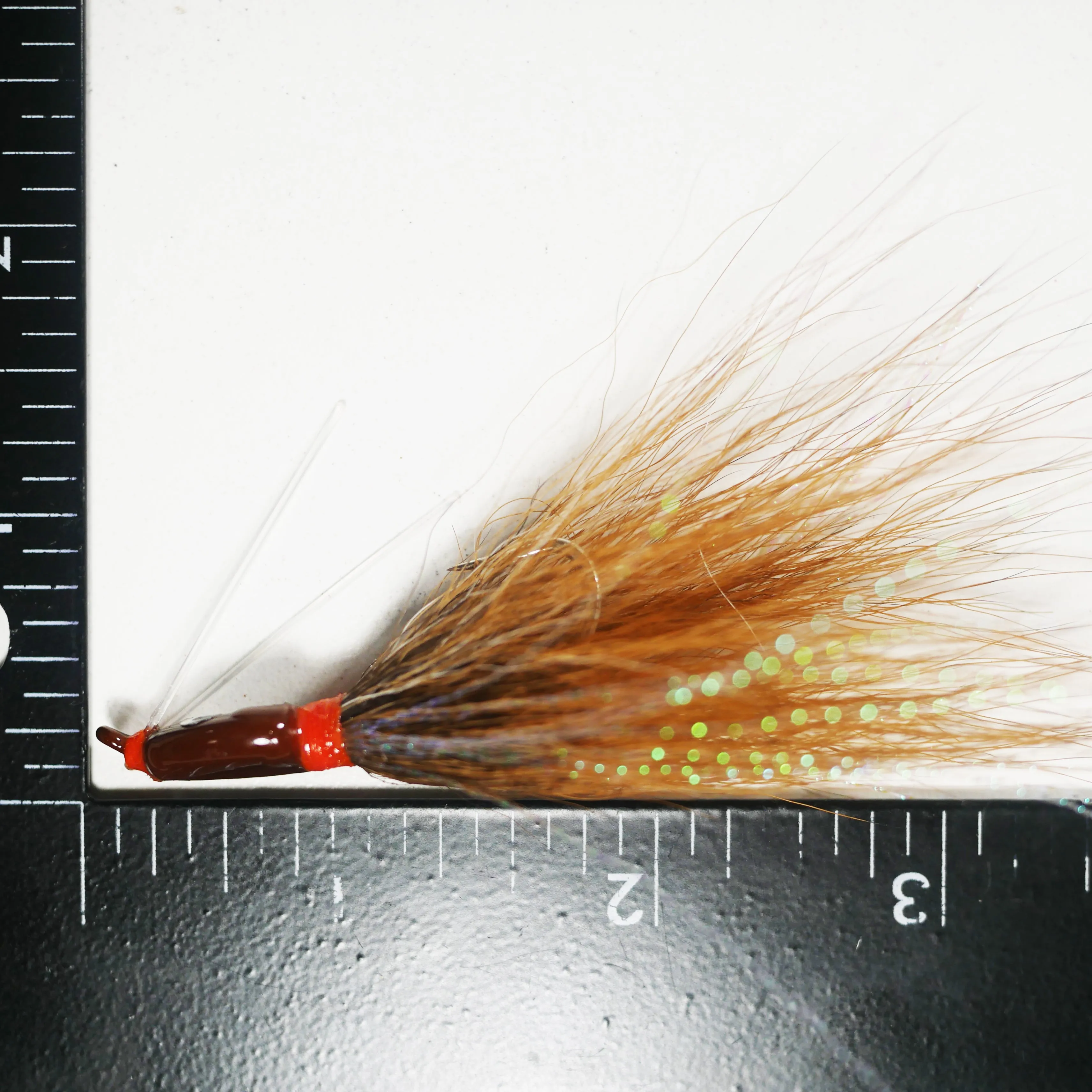 (BROWN) BONEFISH BUCKTAIL (STRAIGHT) - 1/4 oz - 3, 5, or 10 pack.  FREE SHIPPING