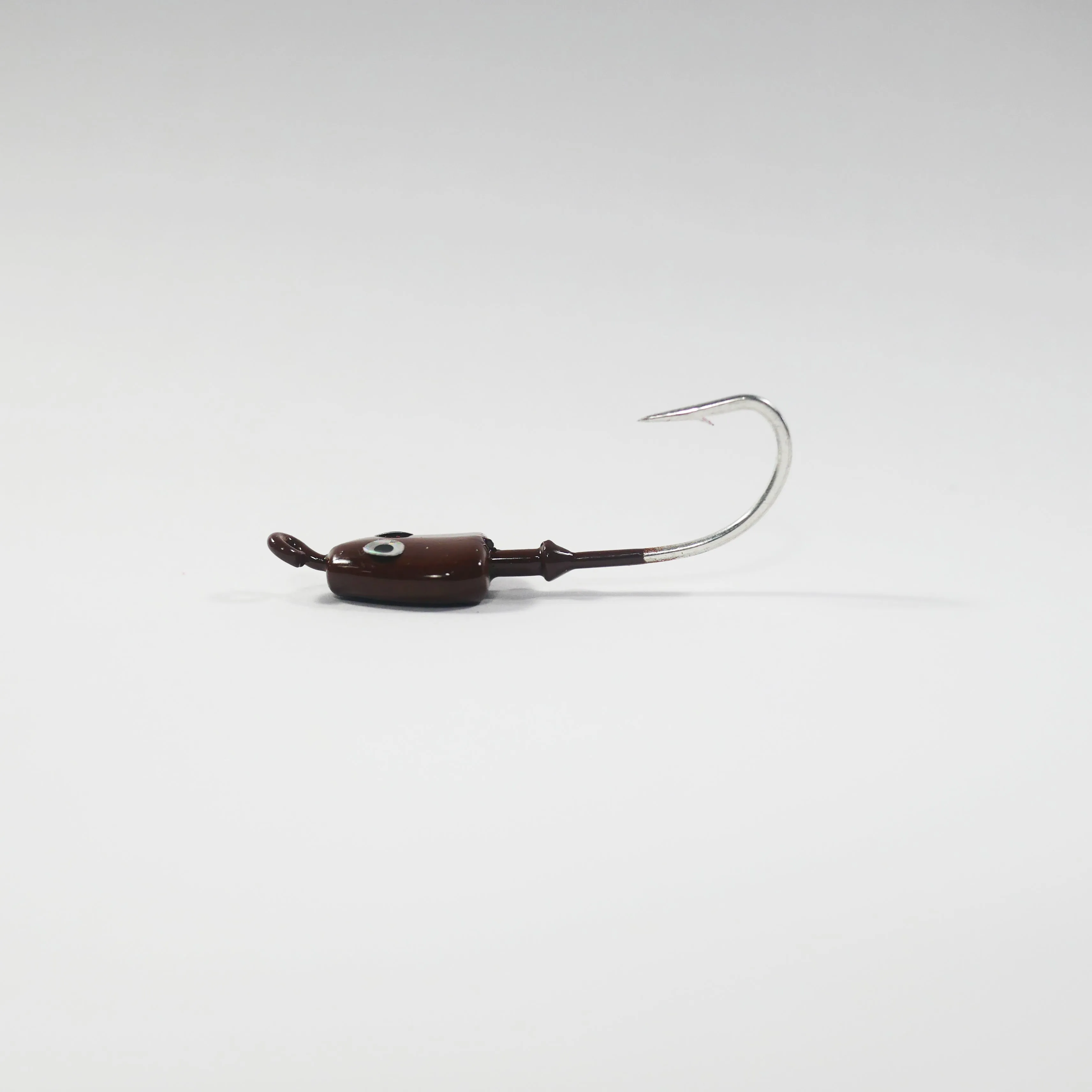 (BROWN) BONEFISH JIGHEAD (STRAIGHT) - 1/4 oz - 3, 5, or 10 pack.  FREE SHIPPING