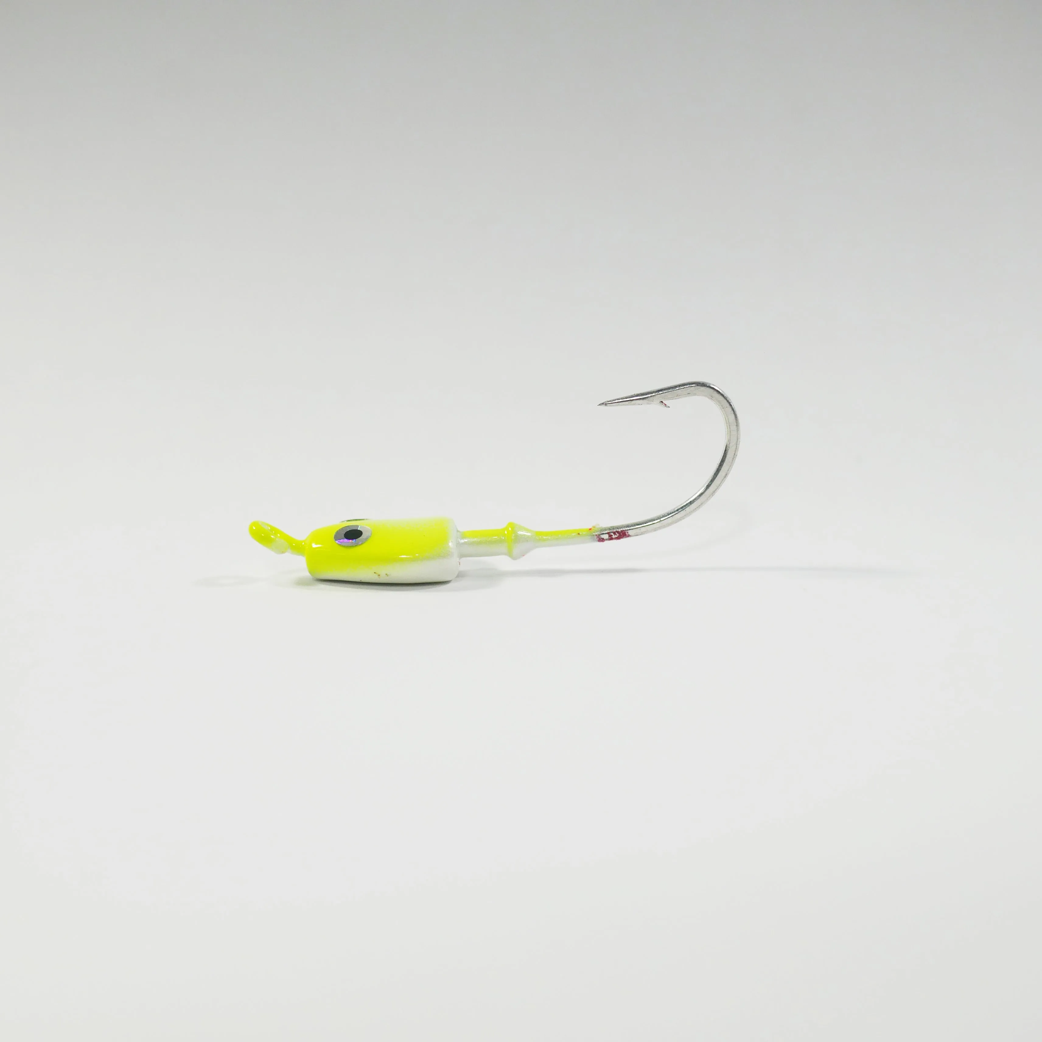 (CHARTREUSE) BONEFISH JIGHEAD (STRAIGHT) - 1/4 oz - 3, 5, or 10 pack.  FREE SHIPPING