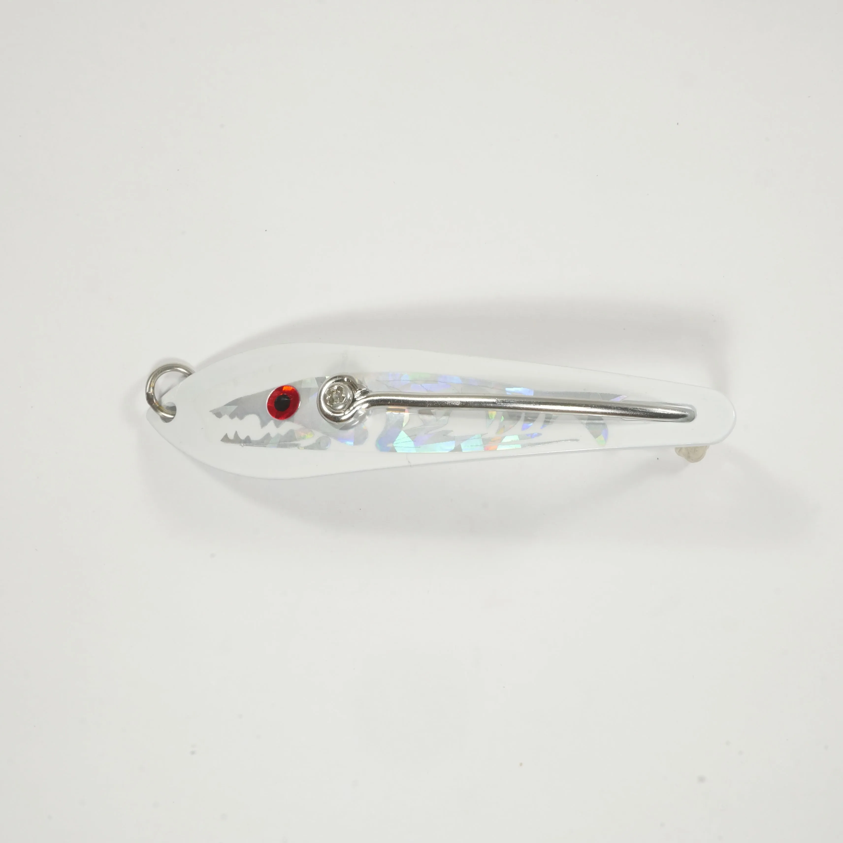 DRONE SPOON - HOLOGRAPHIC WHITE - 4" - 3/4 oz.