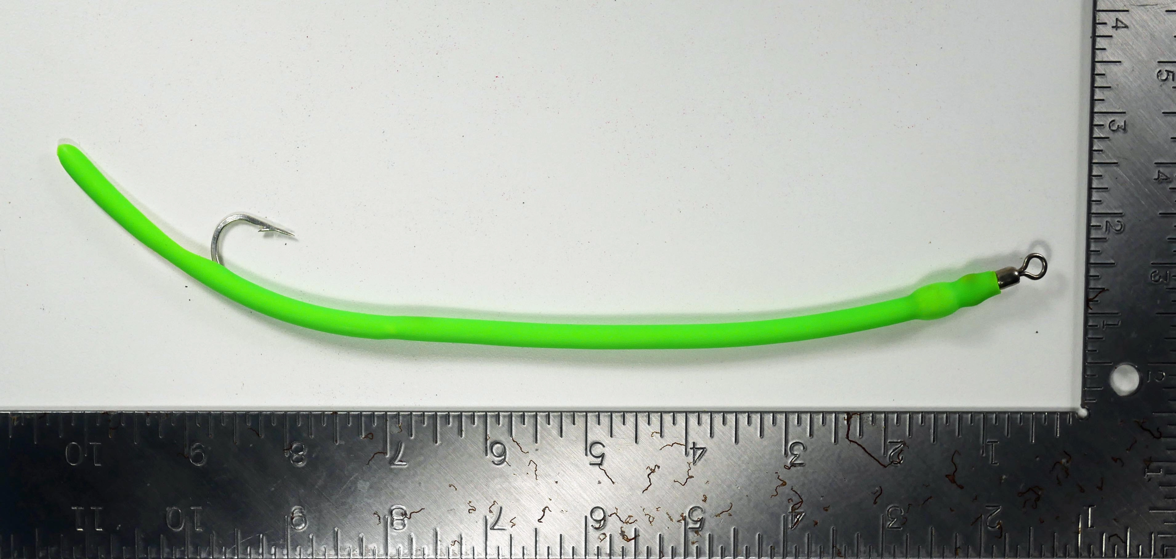 Green - Baby Cuda Tubes - 3 Pack - FREE SHIPPING