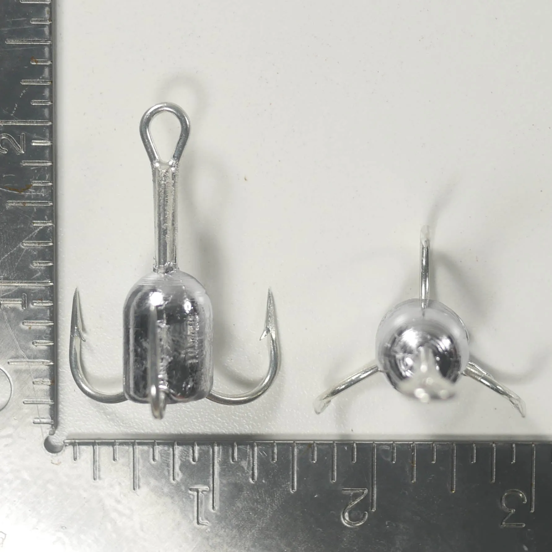 MULLET SNAGGING HOOK - 1 oz - 5/0 - DURATIN SALTWATER - MUSTAD TREBLE HOOK
