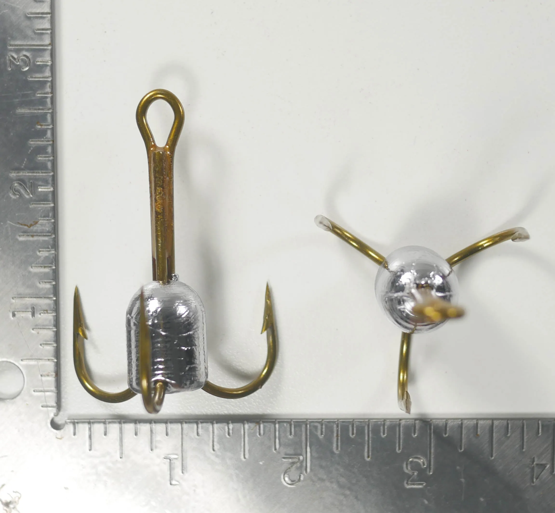 MULLET SNAGGING HOOK - 1.5 oz - 8/0 - MUSTAD TREBLE HOOK