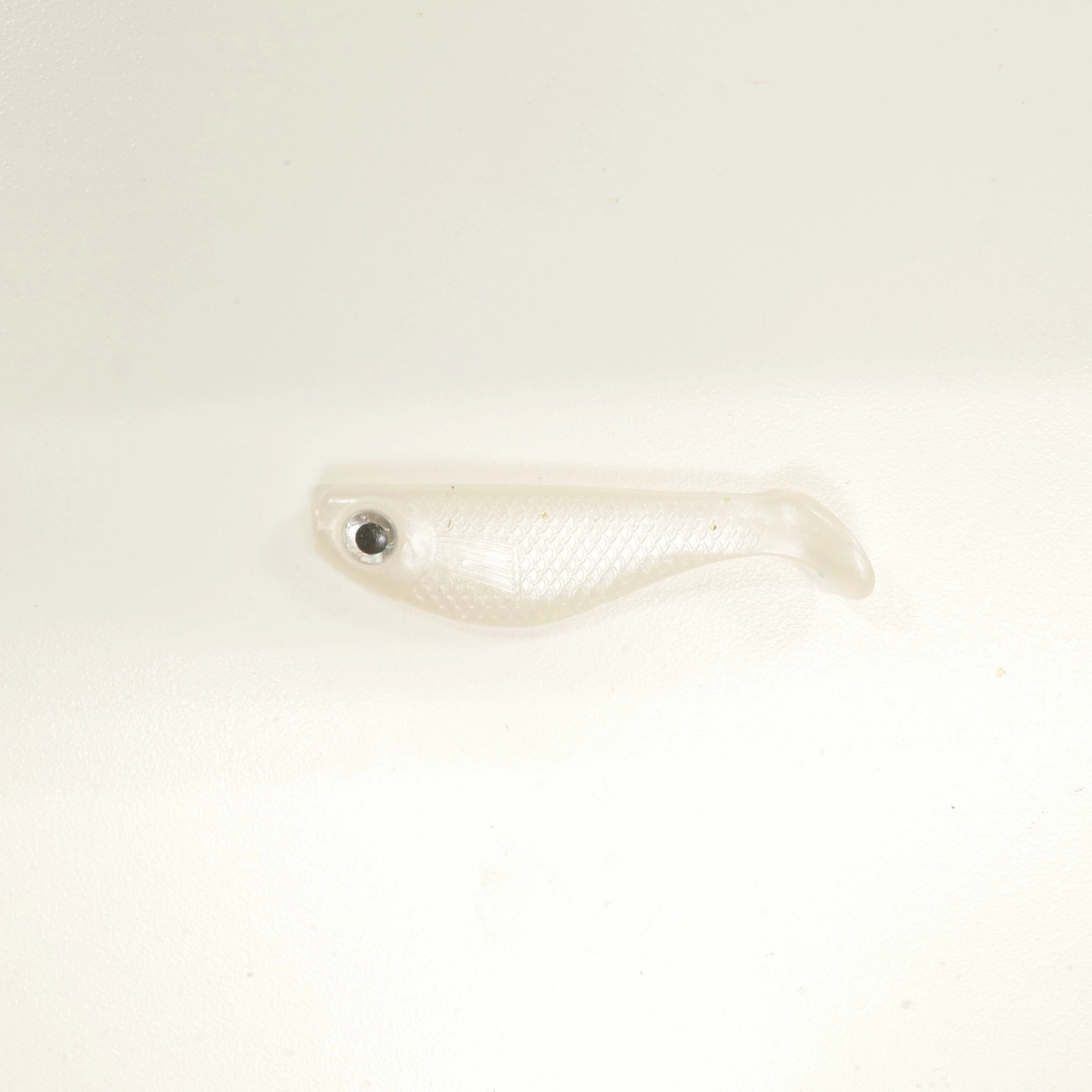 NEW. AATB 2 5/8" Paddletail Soft Plastic Pilchard/Shad - PEARL - 20 or 40 pack - FREE SHIPPING