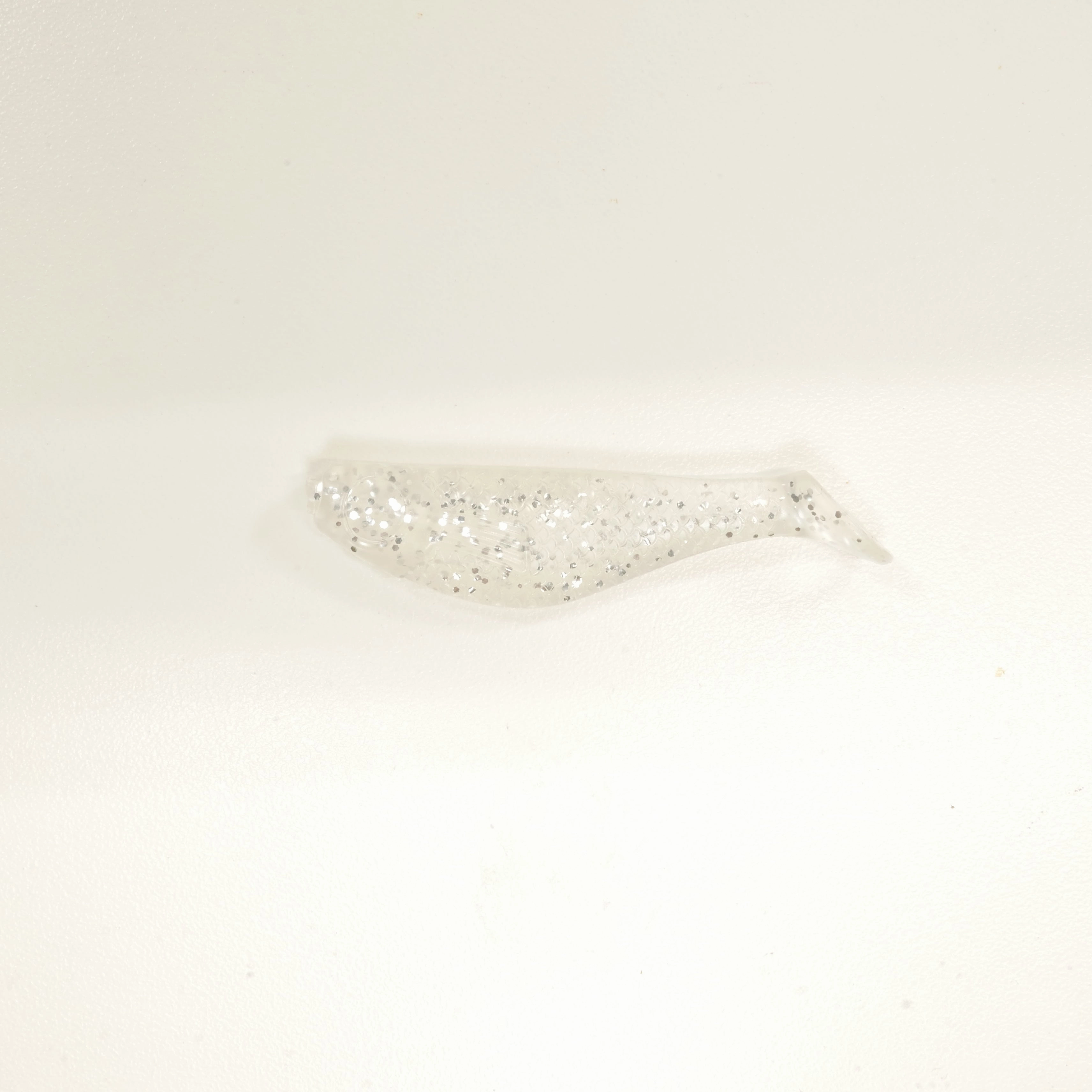 NEW. AATB 2 5/8" Paddletail Soft Plastic Pilchard/Shad - SILVER Glitter - 20 or 40 pack - FREE SHIPPING