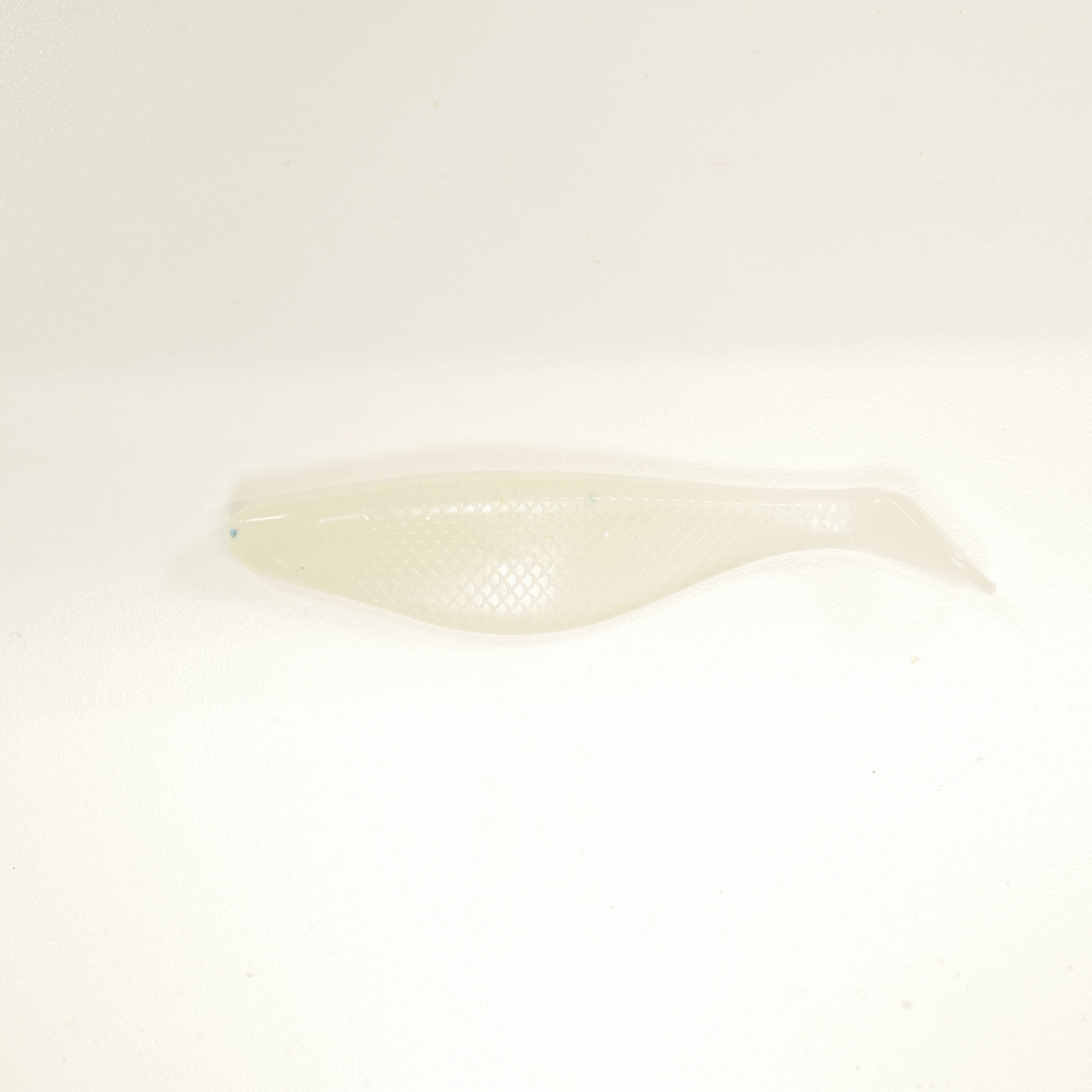 NEW. AATB 4" Paddletail Soft Plastic Pilchard/Shad - GLOW - 20 or 40 pack - FREE SHIPPING
