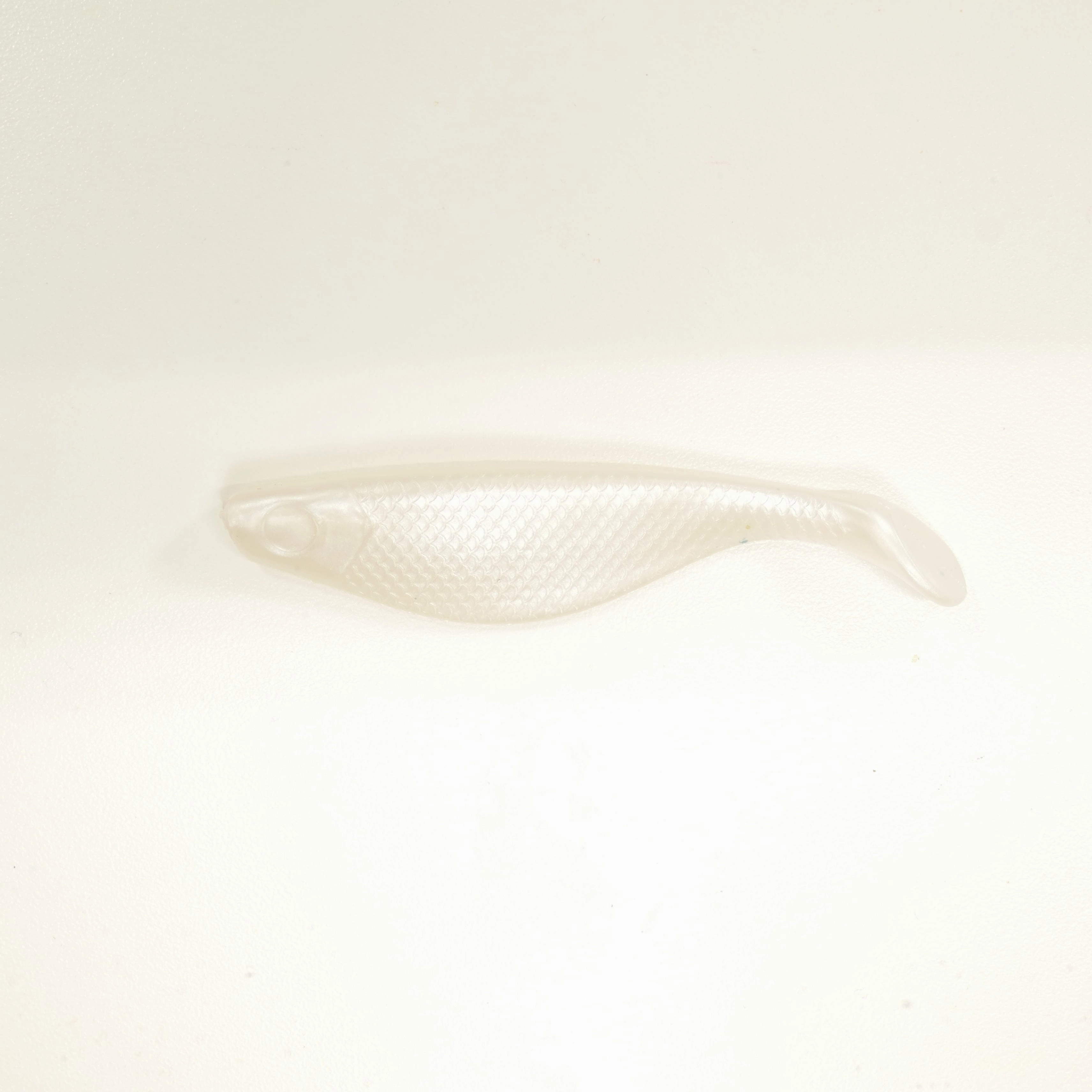 NEW. AATB 4" Paddletail Soft Plastic Pilchard/Shad - PEARL - 20 or 40 pack - FREE SHIPPING