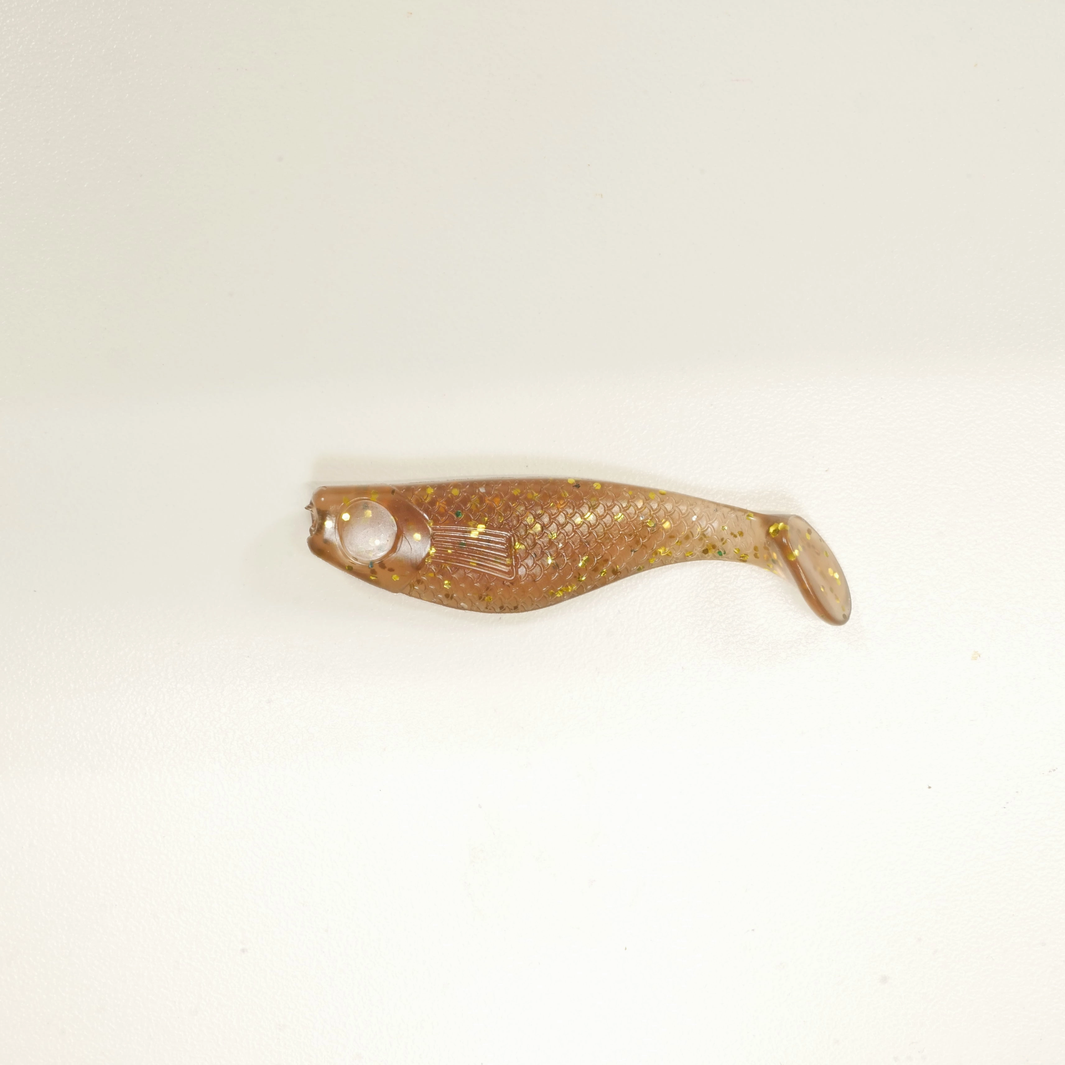NEW (BROWN) 2 5/8" Paddletail Soft Plastic (qty 20 or 40)   AATB Jighead (qty 5 or 10) JIGHEAD COMBO PACK.  FREE SHIPPING.