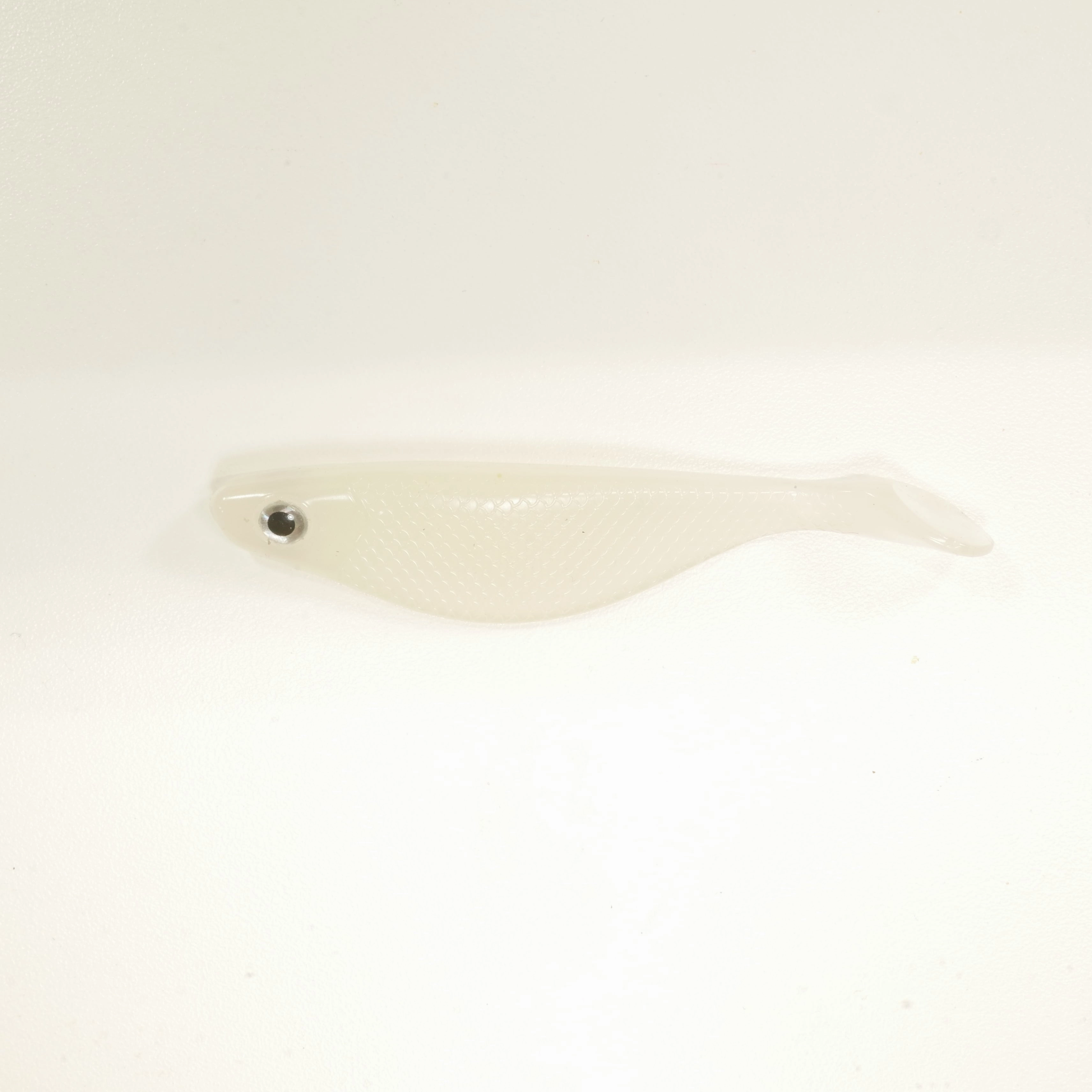 NEW (Glow) 4" Paddletail Soft Plastic (qty 20 or 40)   AATB Jighead (qty 5 or 10)   Eye Pack - COMBO PACK .  FREE SHIPPING.