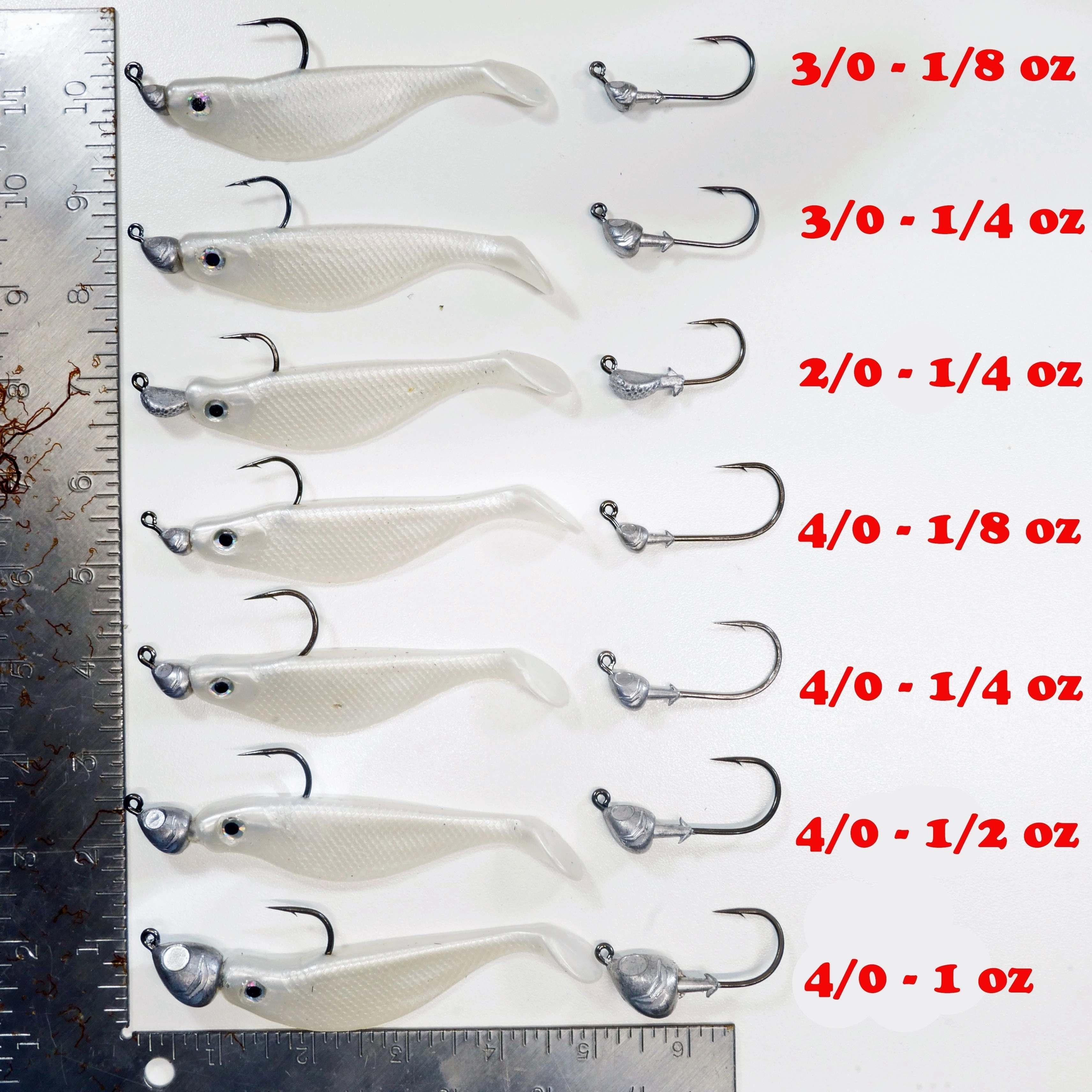 NEW (GOLD) 4" Paddletail Soft Plastic (qty 20 or 40)   AATB Jighead (qty 5 or 10) JIGHEAD COMBO PACK.  FREE SHIPPING.
